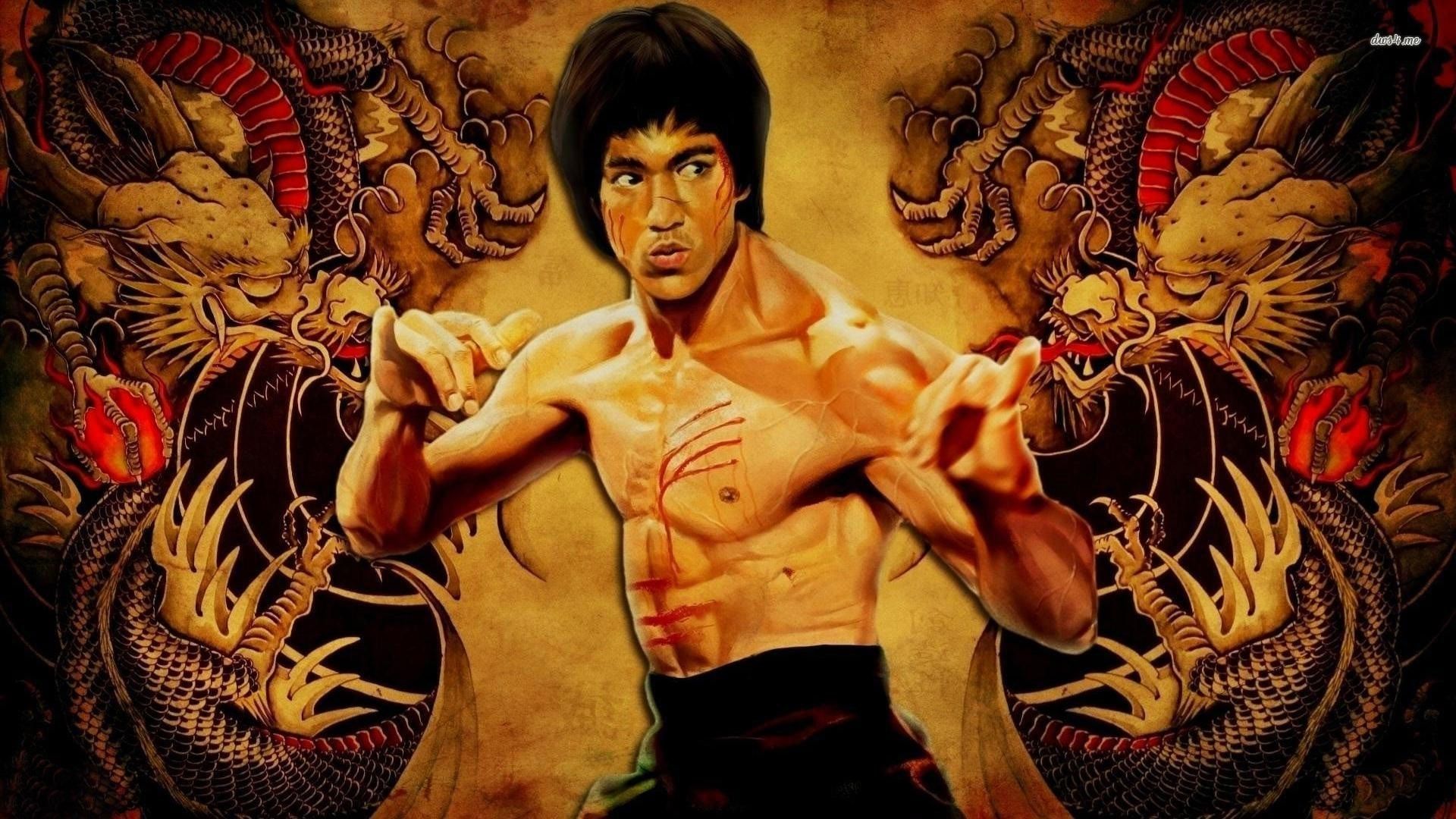 Bruce Lee, the Legend background