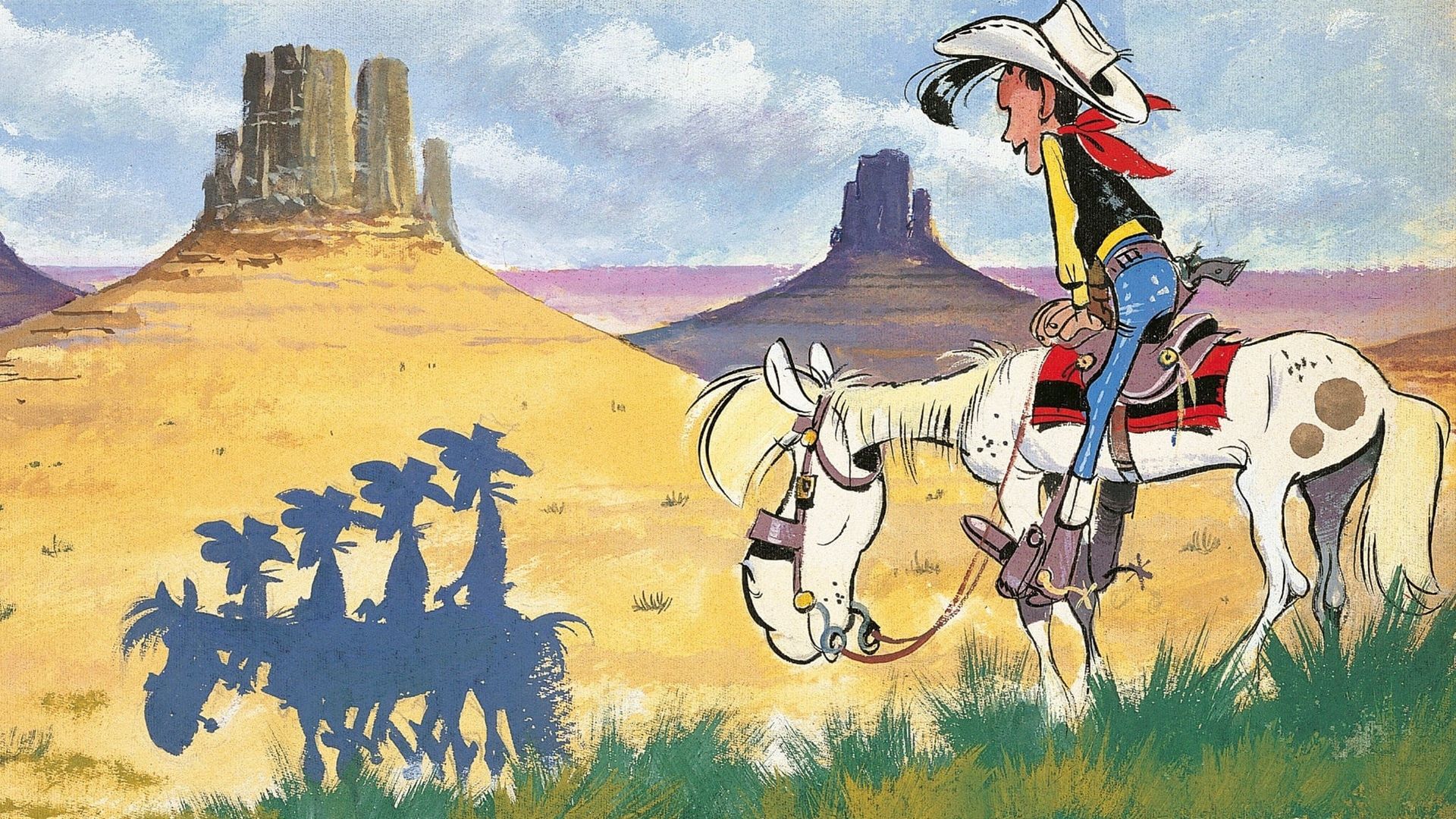 Lucky Luke: Ballad of the Daltons background