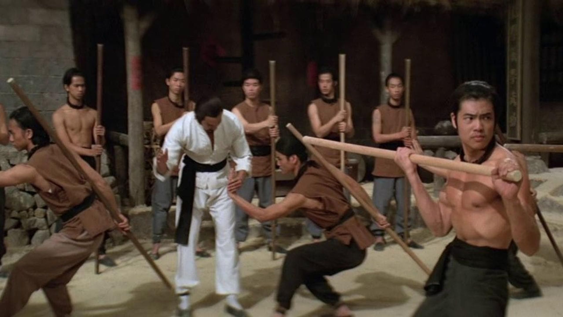 The Kung Fu Instructor background