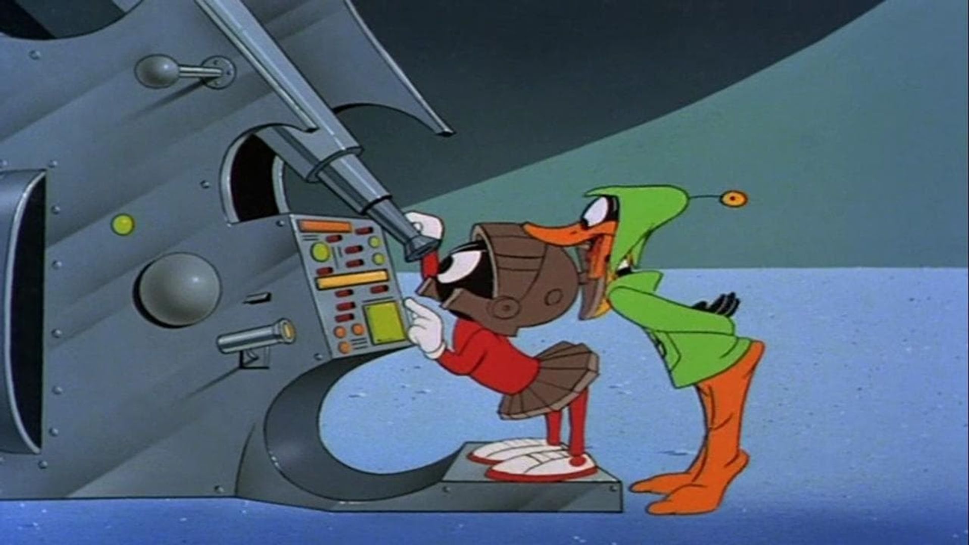 Duck Dodgers and the Return of the 24½th Century background