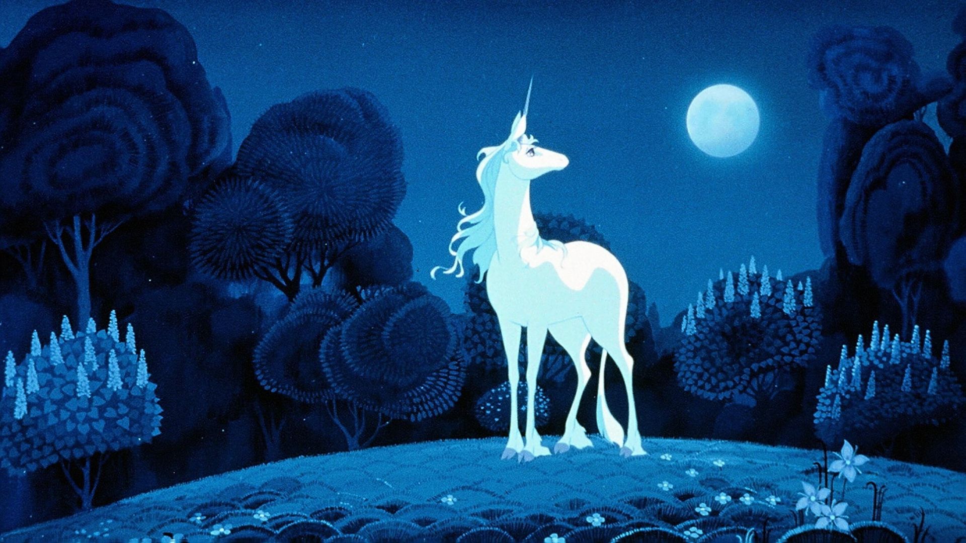 The Last Unicorn background