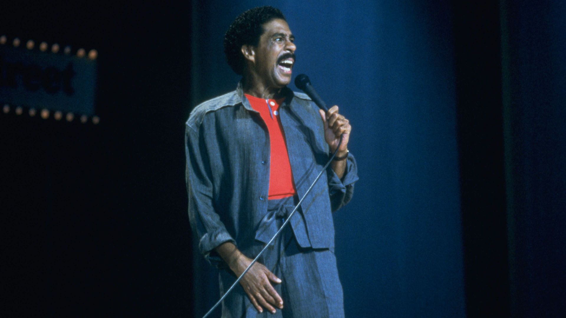 Richard Pryor... Here and Now background