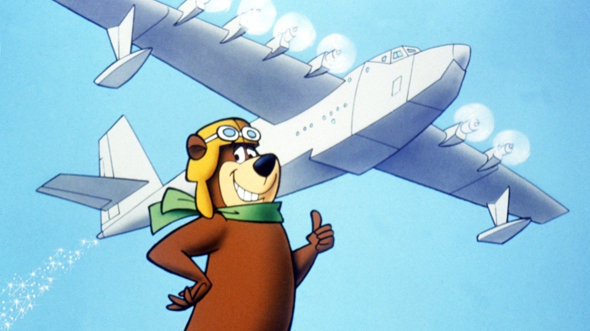 Yogi Bear and the Magical Flight of the Spruce Goose background