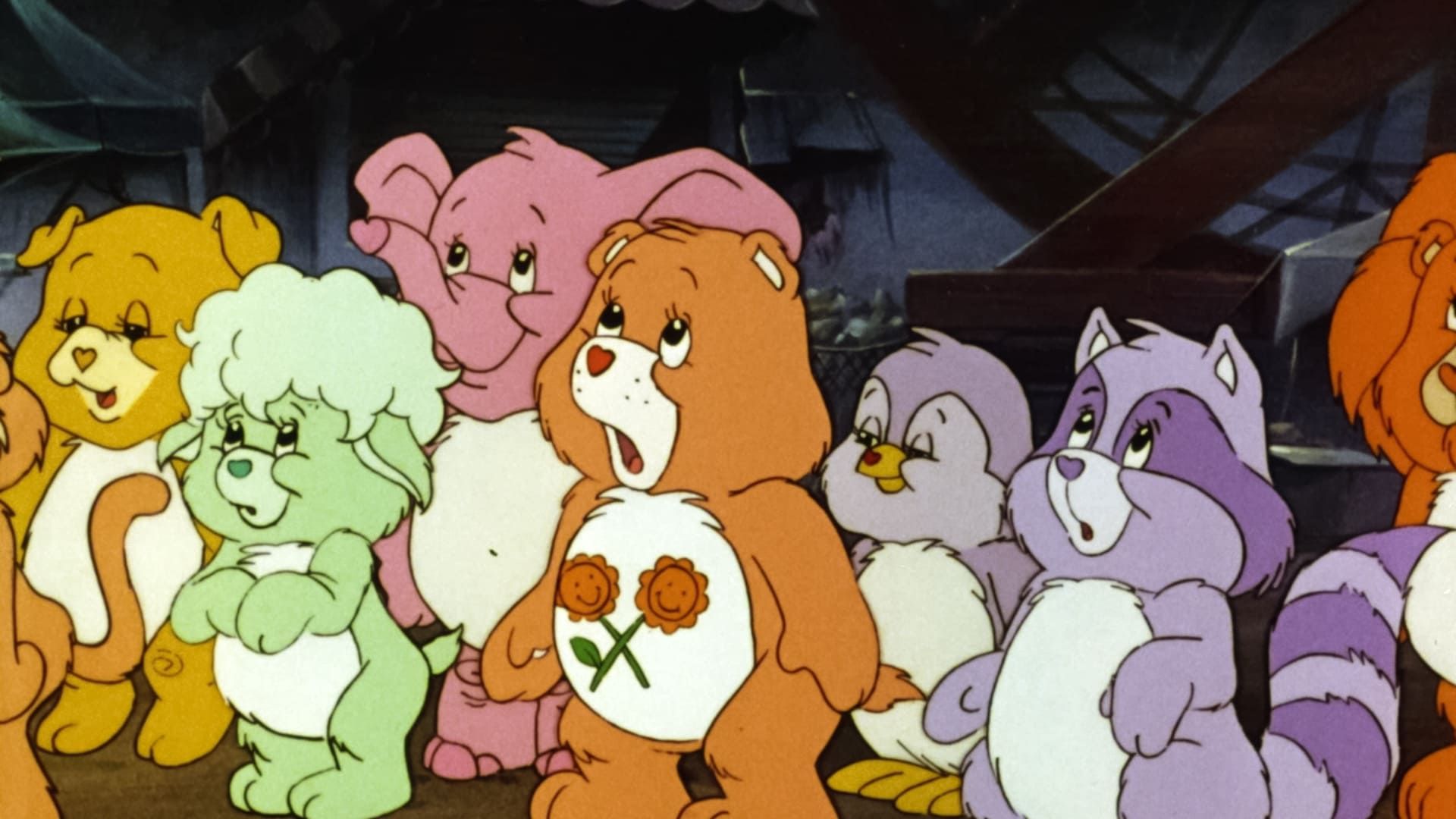 The Care Bears Movie background