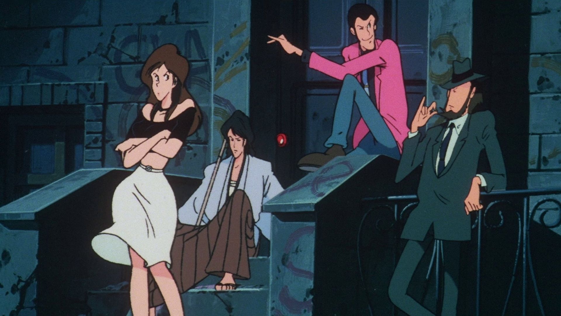 Lupin III: Legend of the Gold of Babylon background