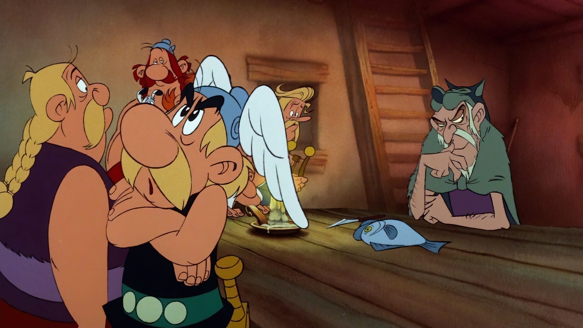 Asterix and the Big Fight background