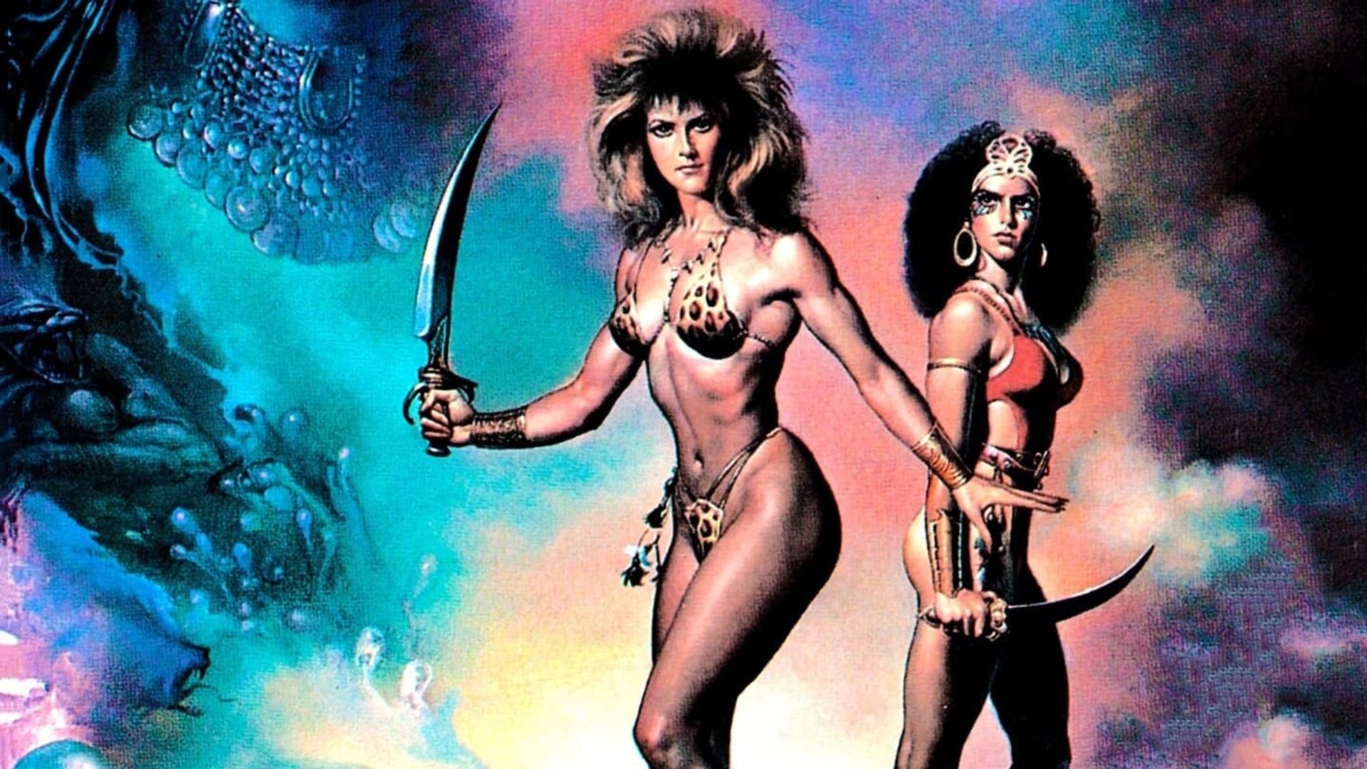 Barbarian Queen II: The Empress Strikes Back background