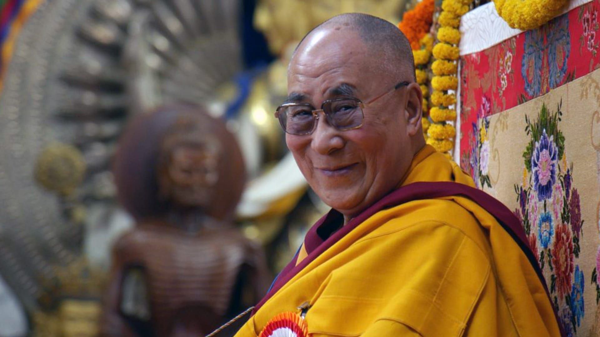 Compassion in Exile: The Life of the 14th Dalai Lama background