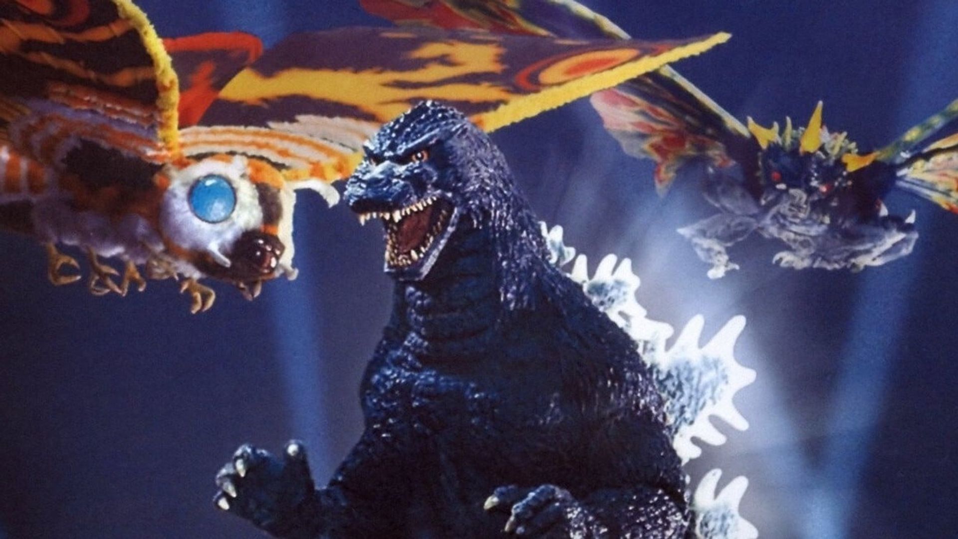 Godzilla and Mothra: The Battle for Earth background