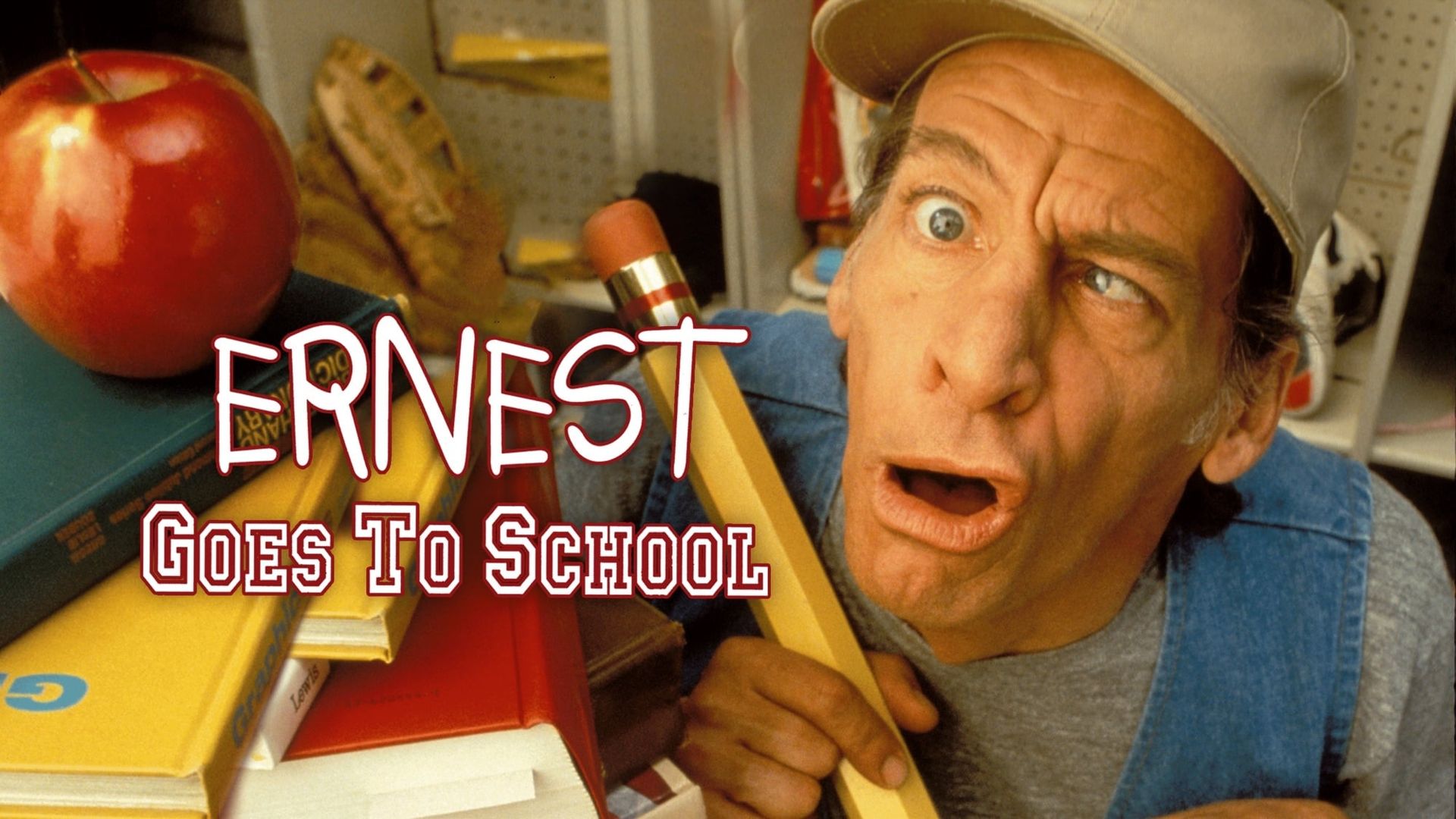 Ernest Goes to School background