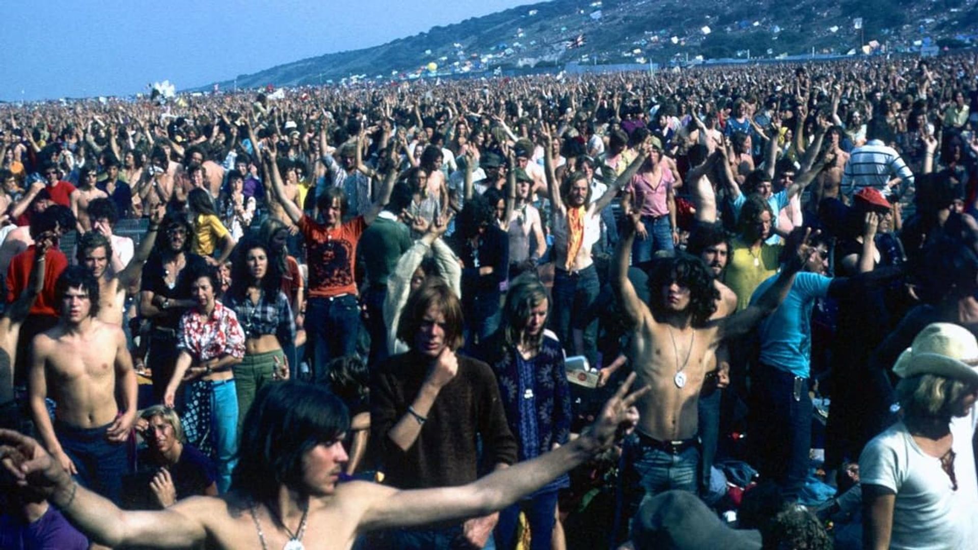Message to Love: The Isle of Wight Festival background