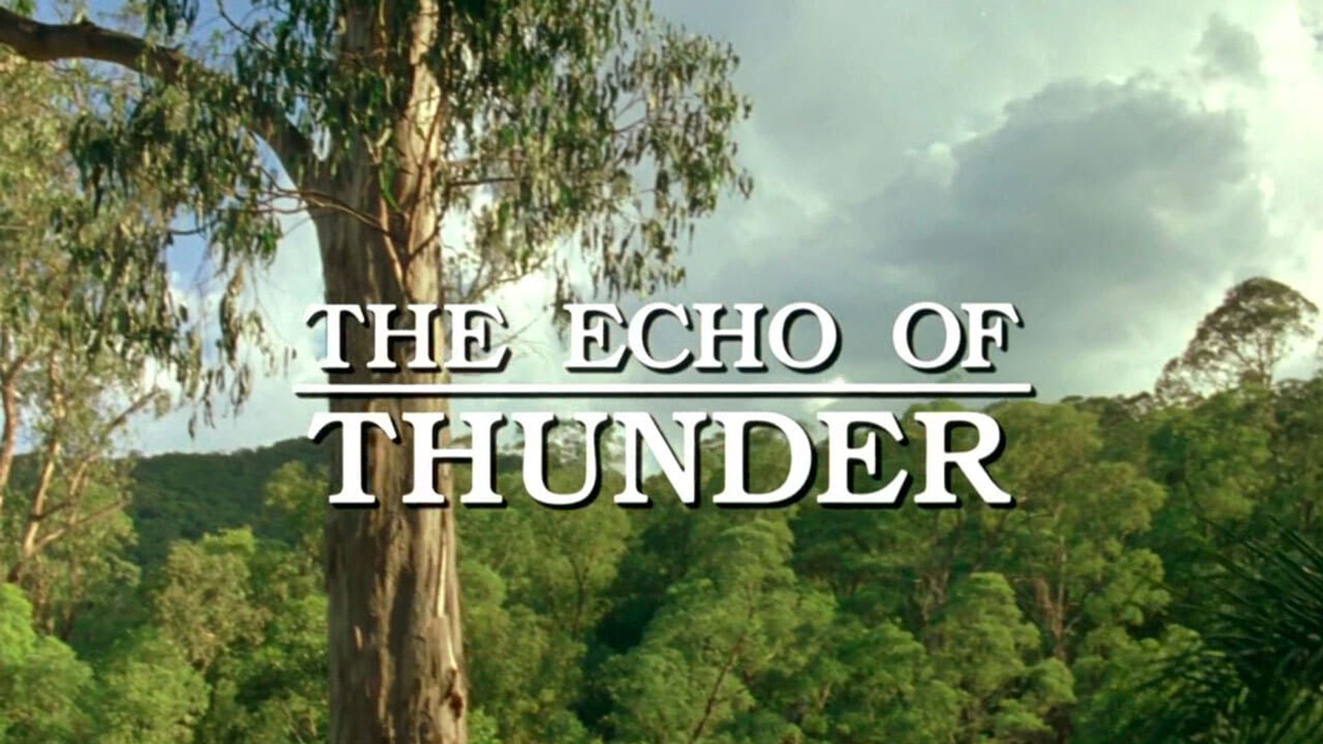 The Echo of Thunder background