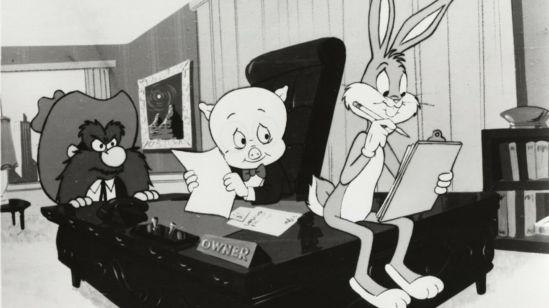 Bugs Bunny's Mad World of Television background