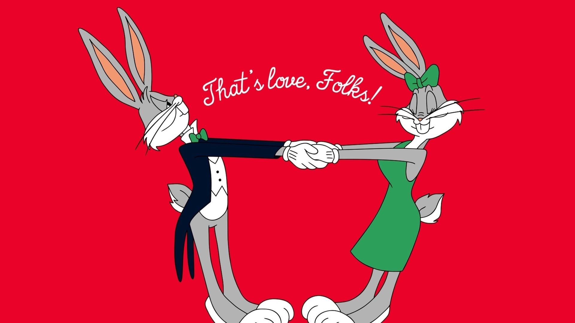Bugs Bunny's Valentine background