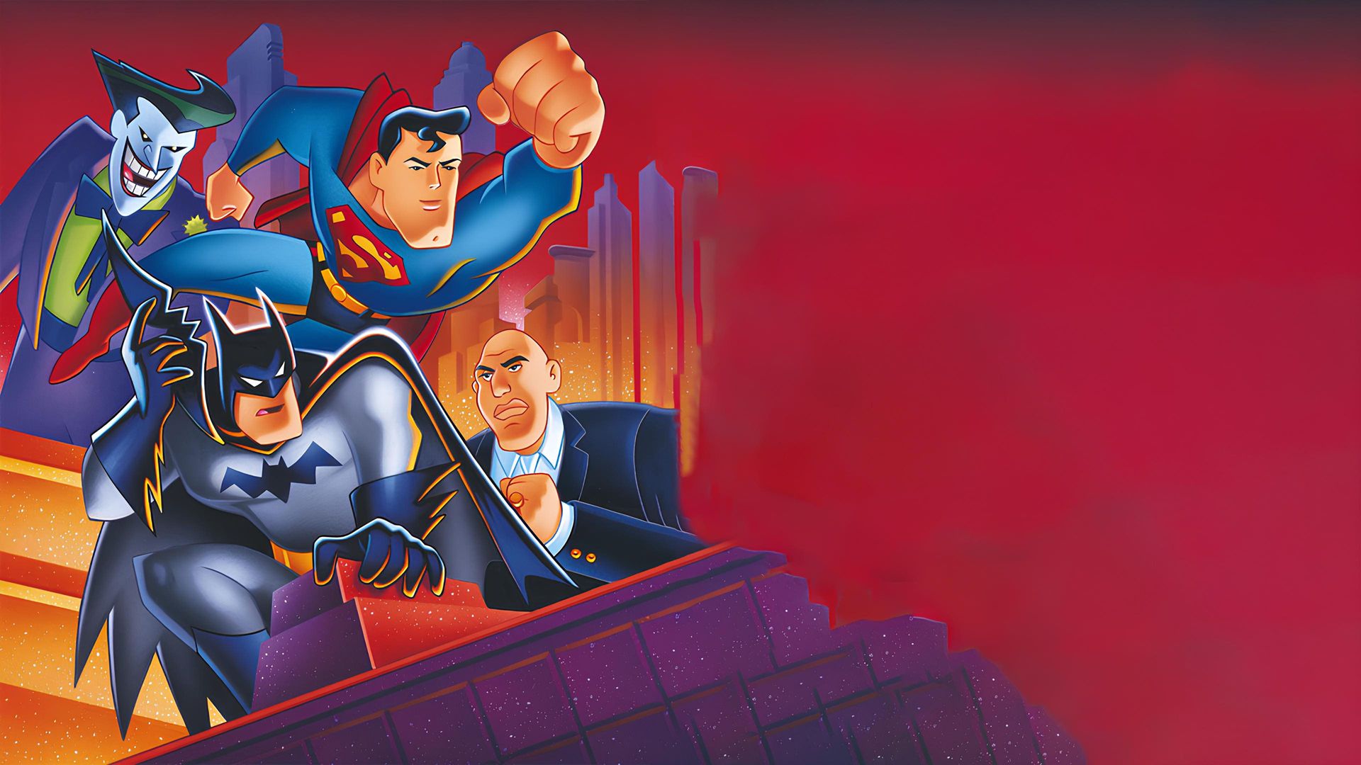 The Batman Superman Movie: World's Finest background