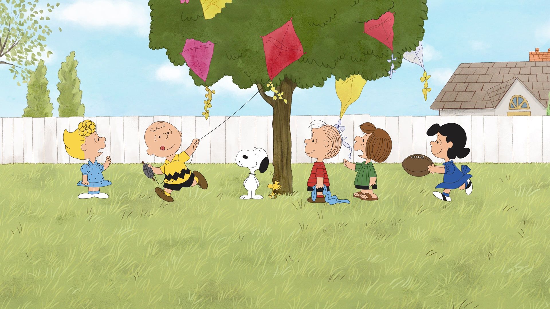 A Charlie Brown Celebration background
