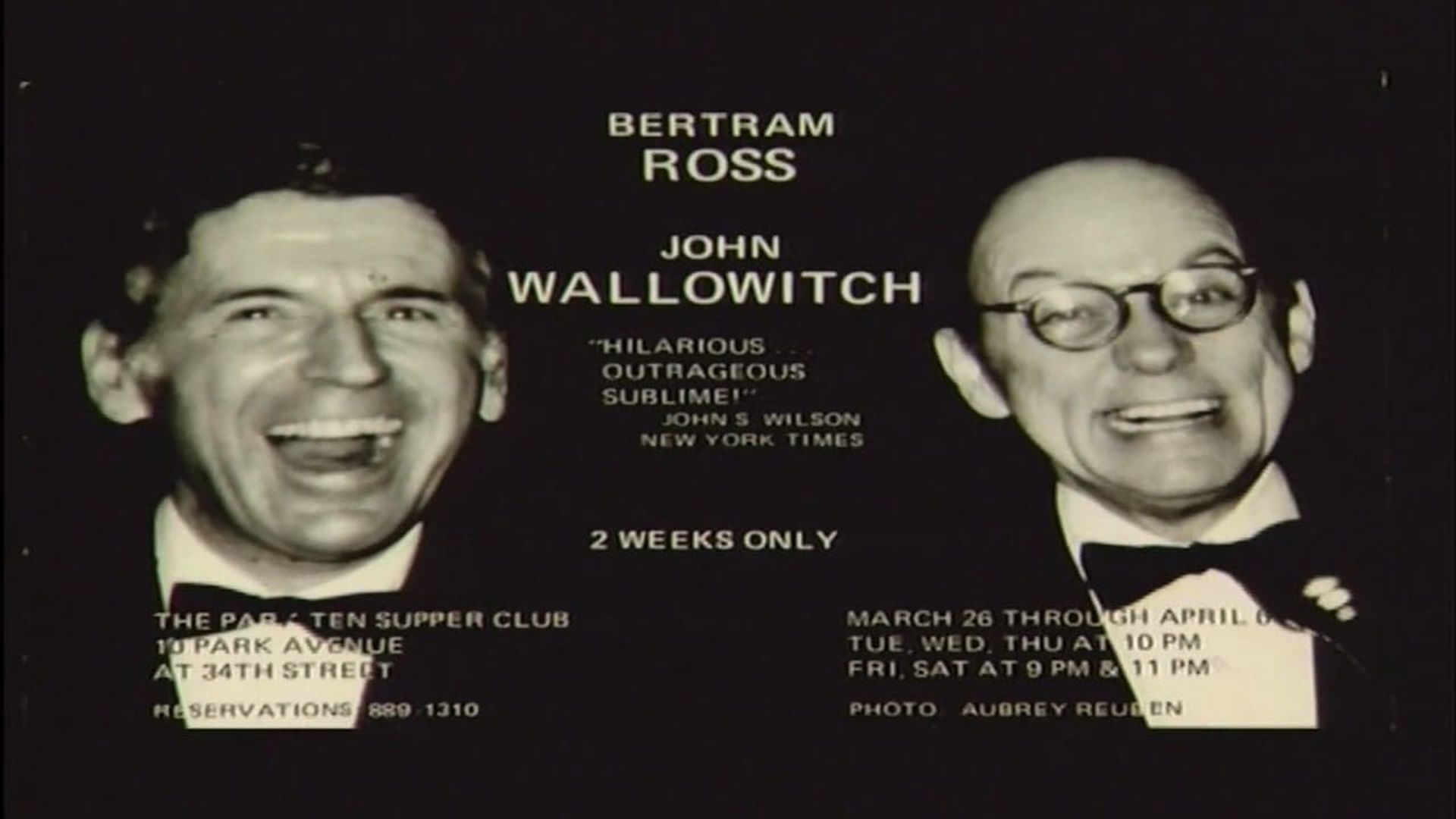 Wallowitch & Ross: This Moment background