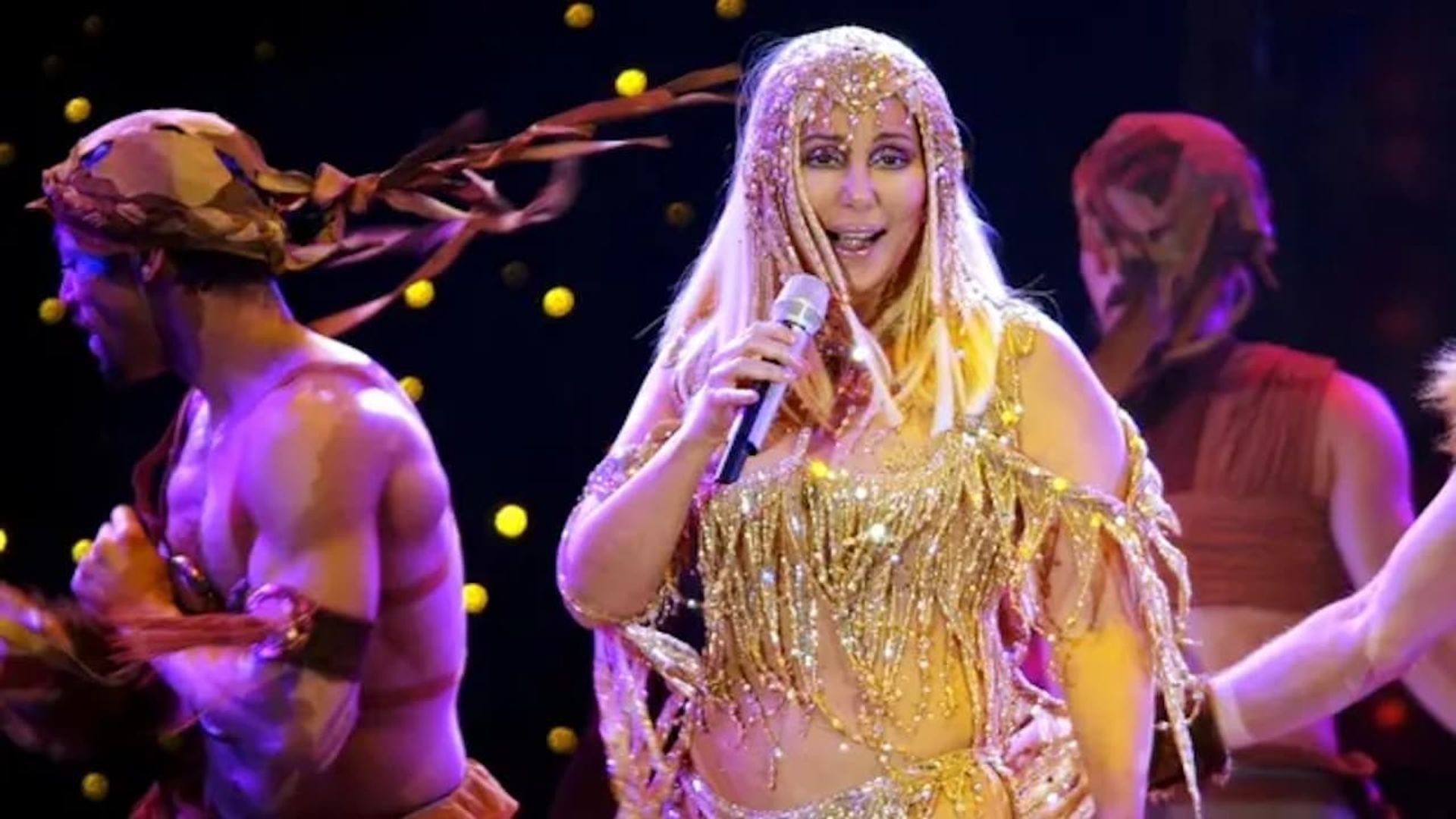 Cher: Live in Concert from Las Vegas background