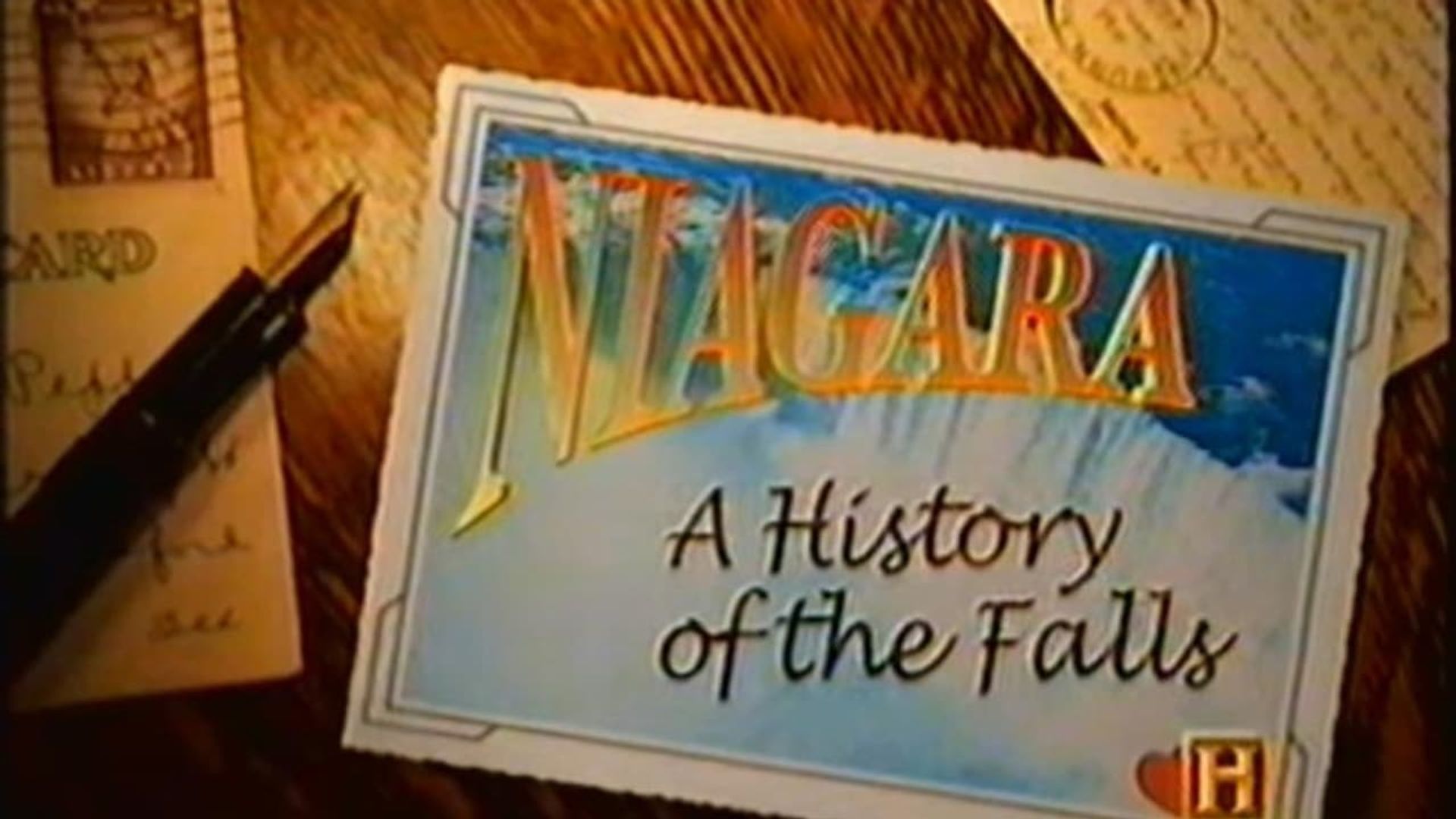 Niagara: A History of the Falls background