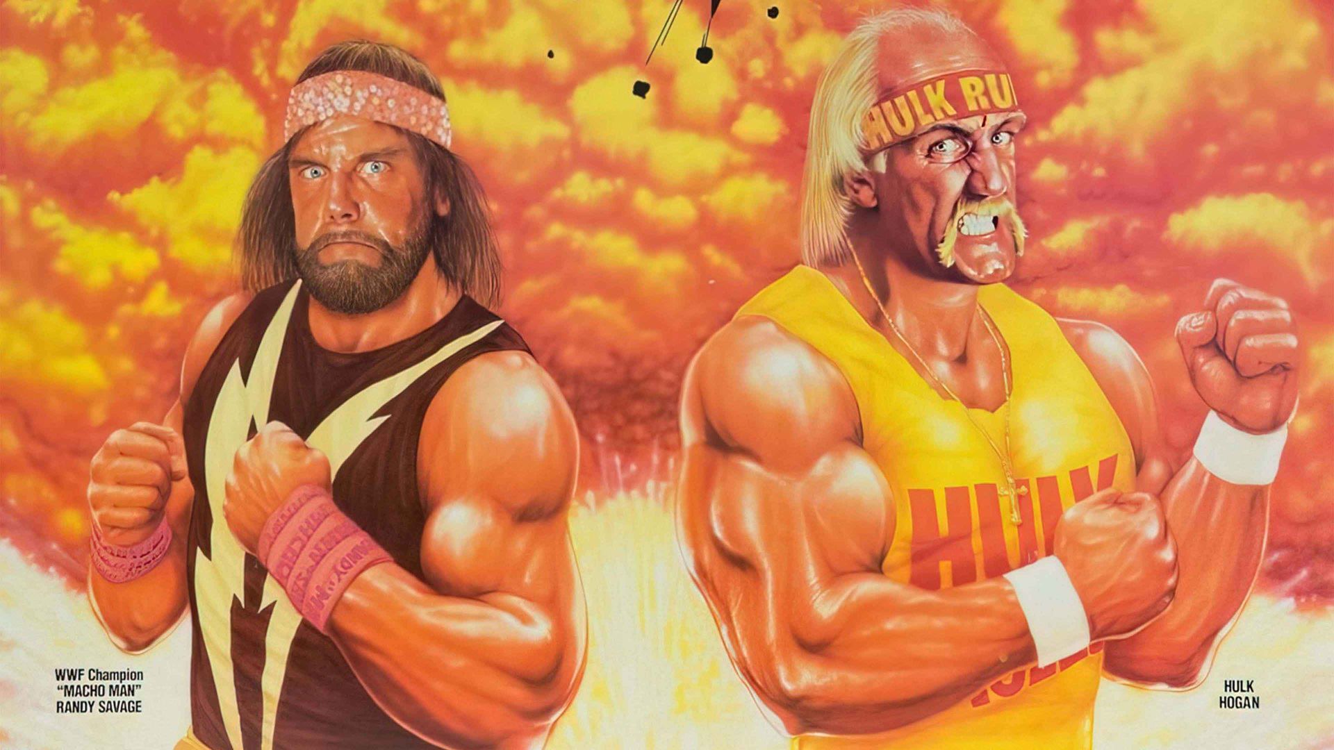 WrestleMania V background