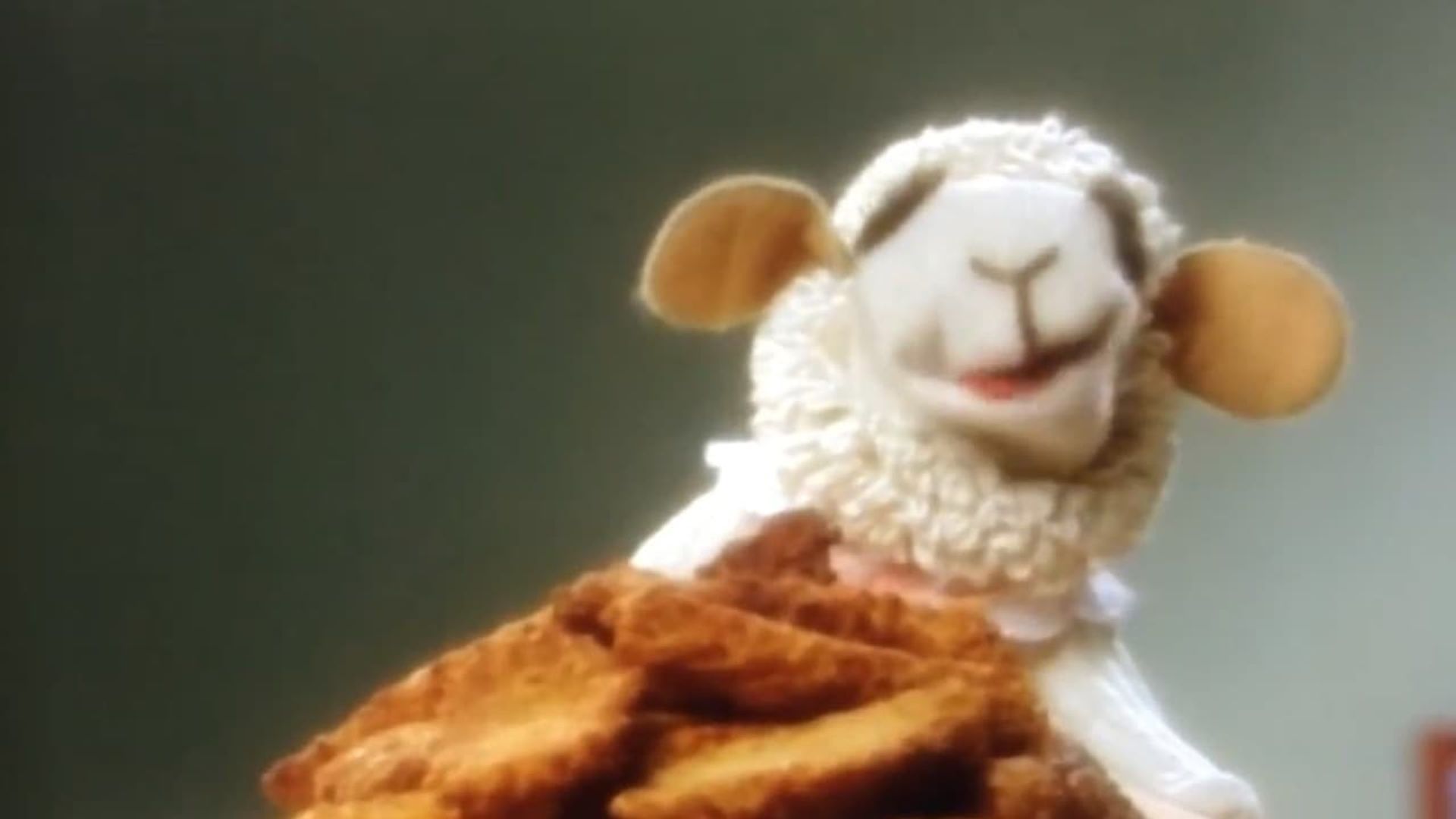 Lamb Chop's Special Chanukah background