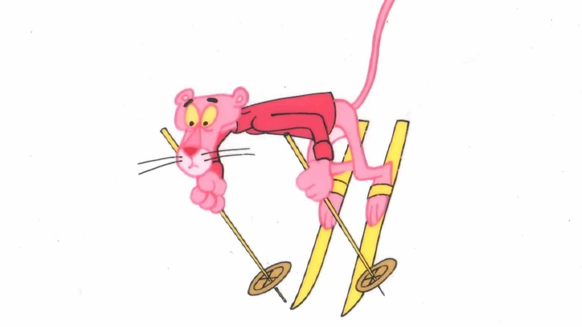 Pink Panther in the Olym-pinks background