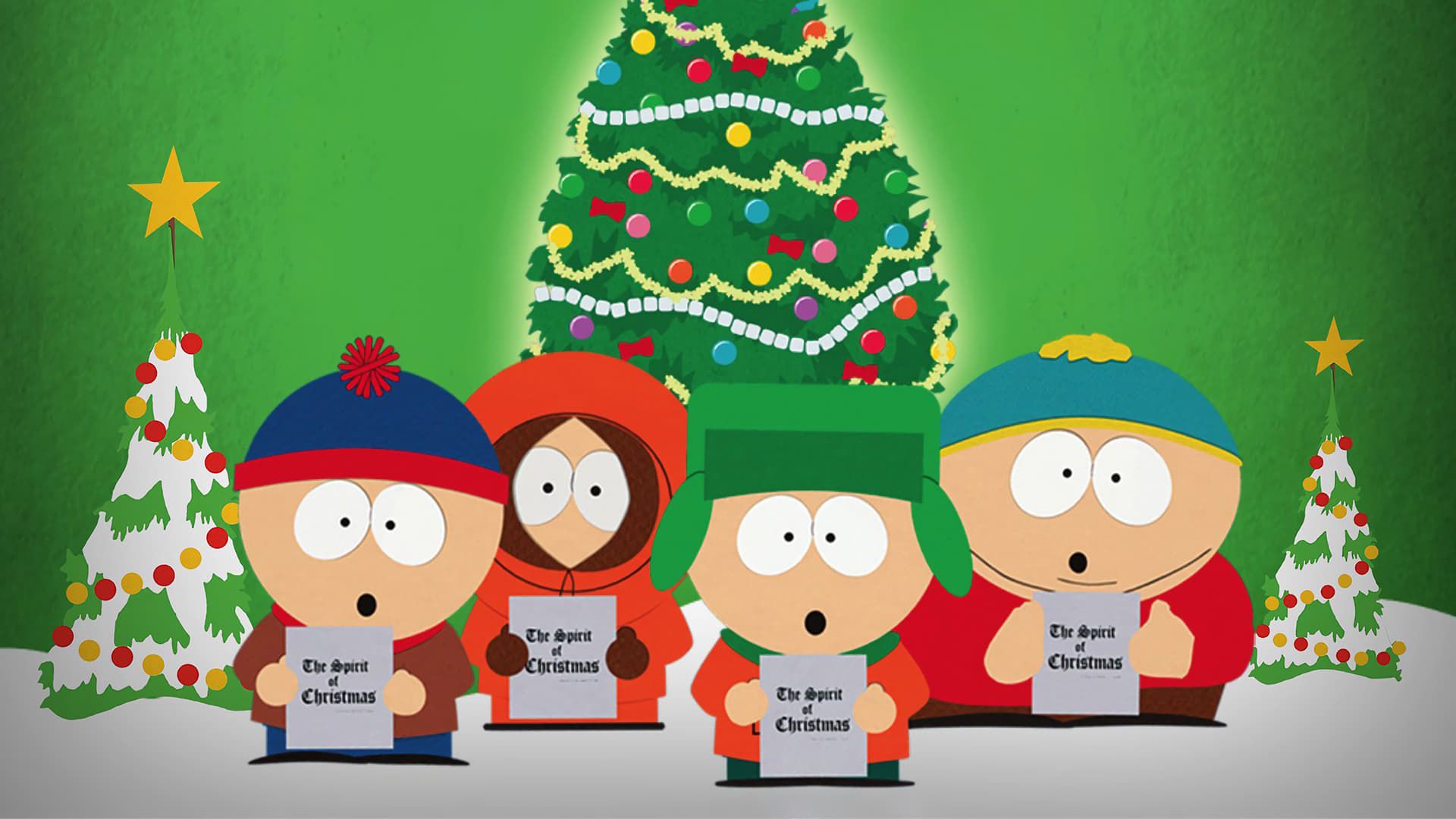 Christmas in South Park background