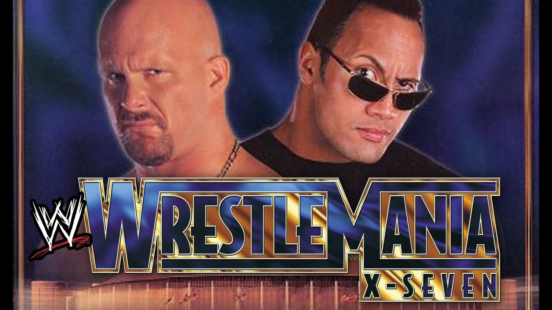 WrestleMania X-Seven background