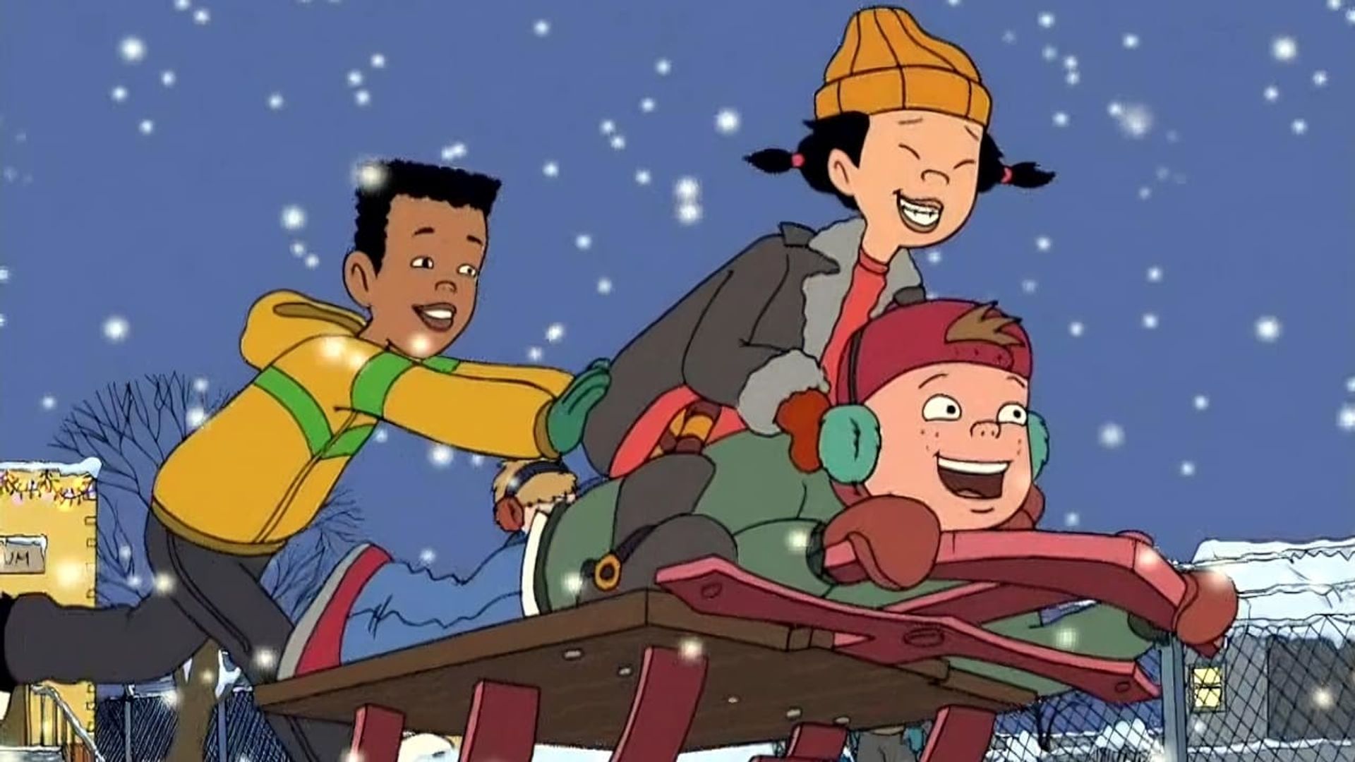 Recess Christmas: Miracle on Third Street background