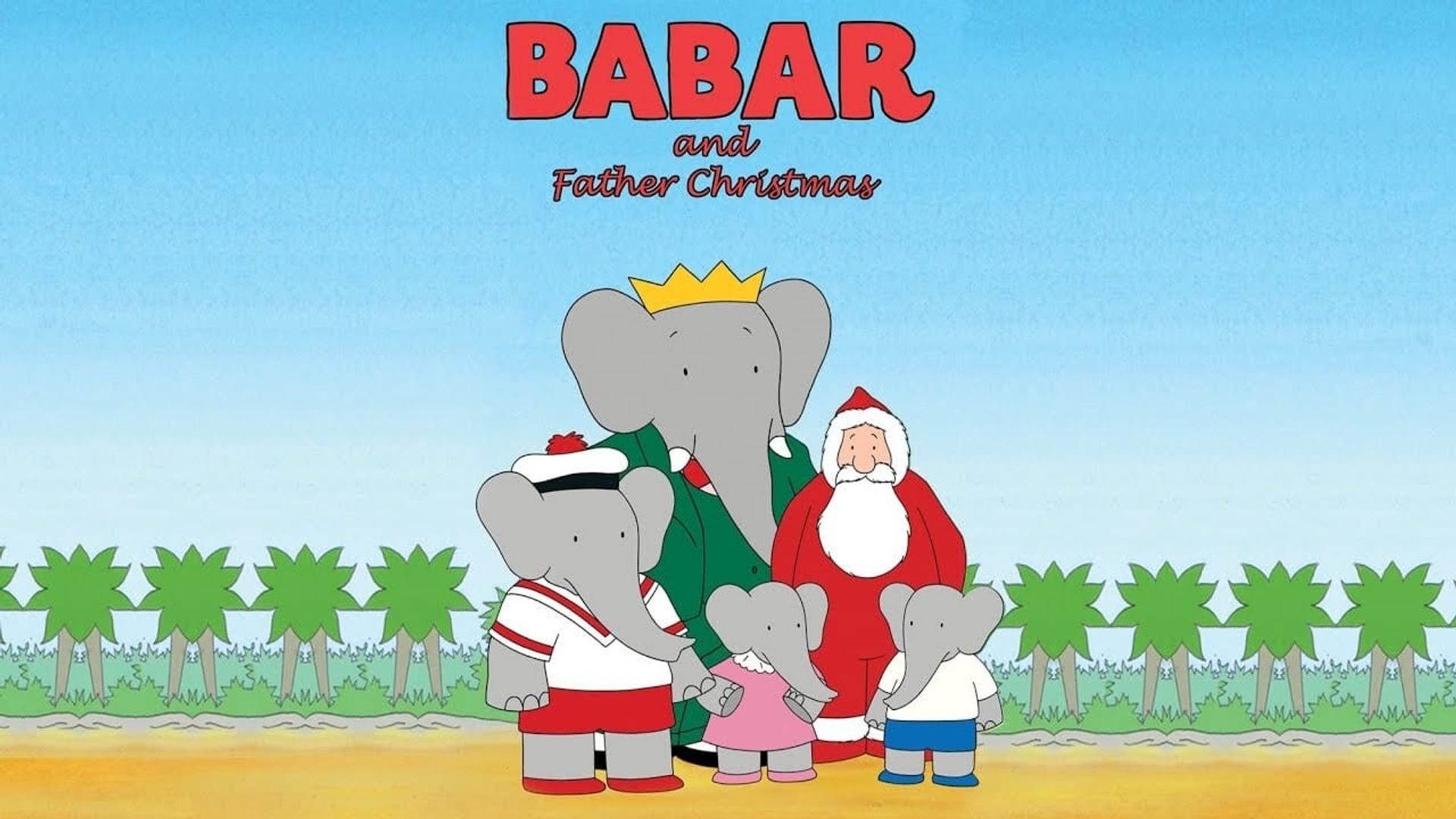 Babar and Father Christmas background