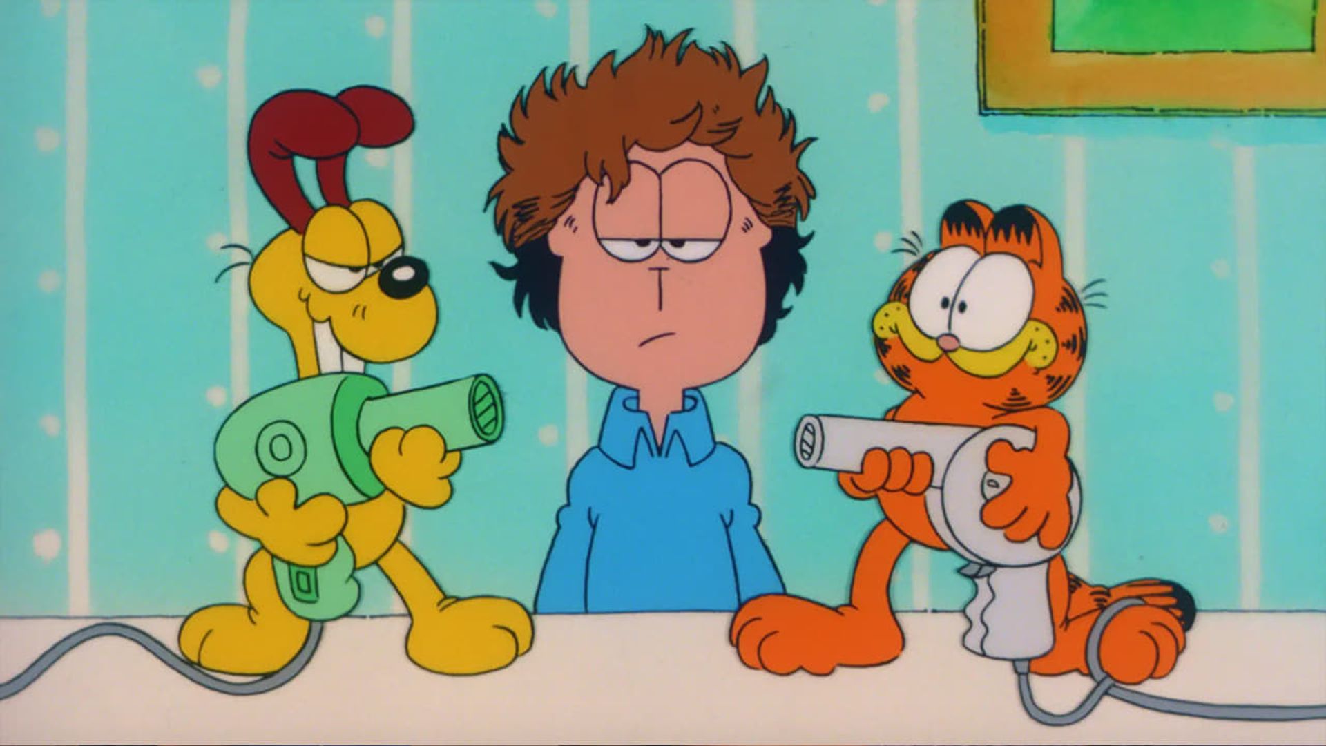 Garfield Gets a Life background