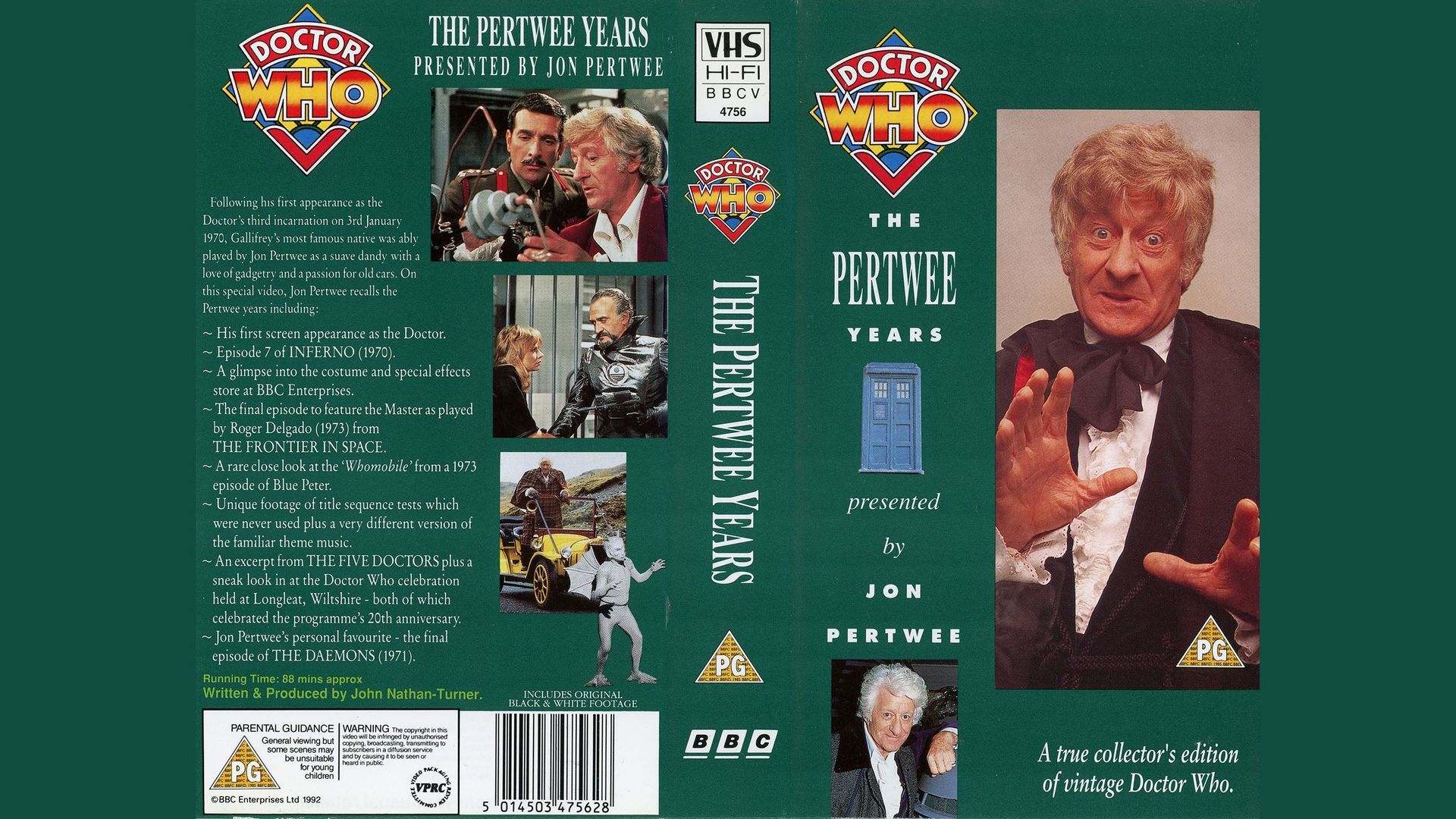 Doctor Who: The Pertwee Years background