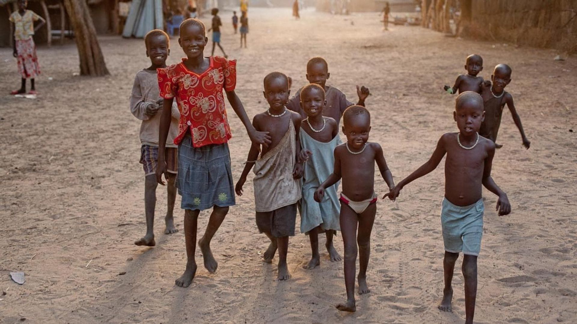 God Grew Tired of Us: The Story of Lost Boys of Sudan background