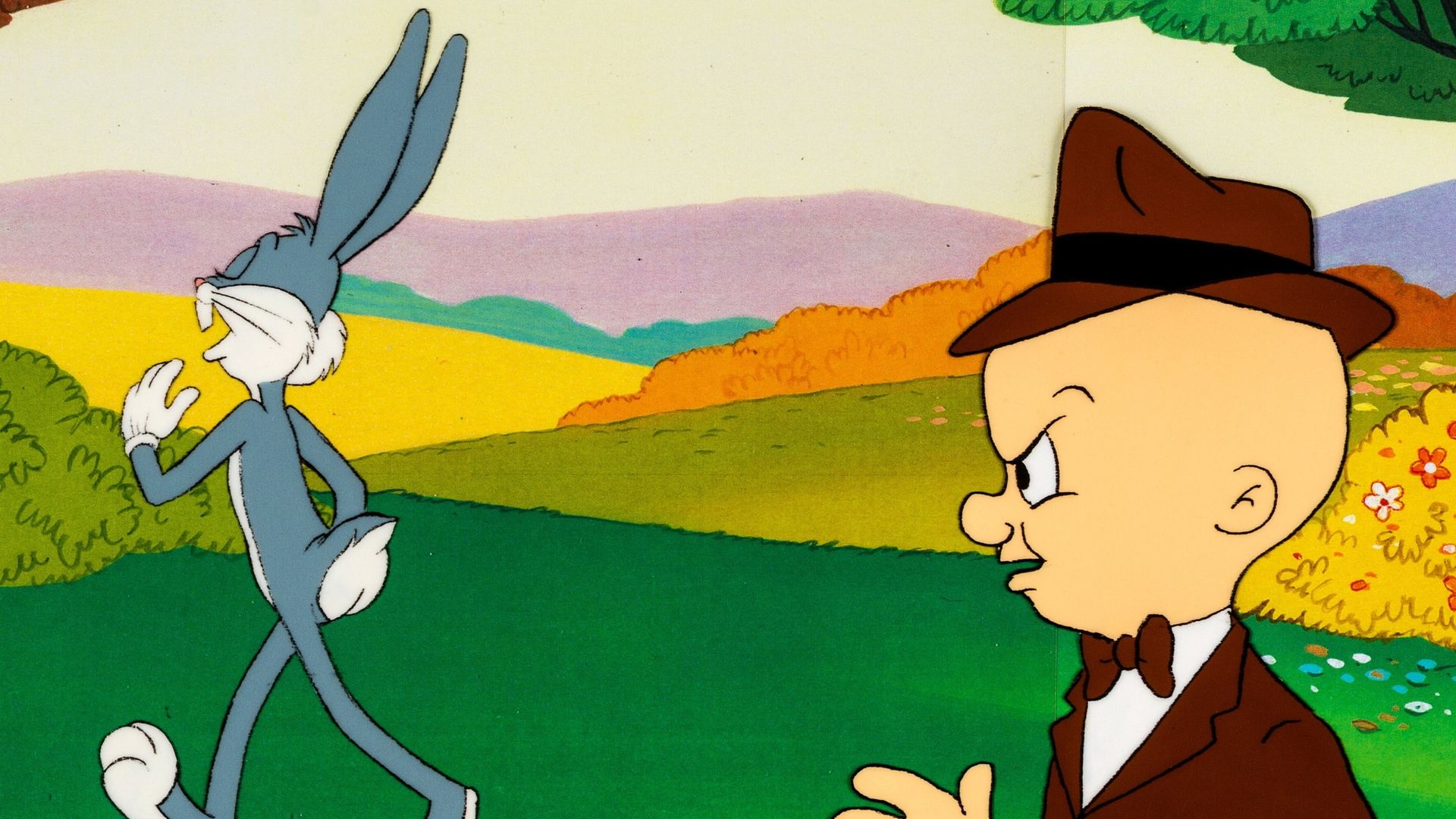 The Bugs Bunny Mystery Special background