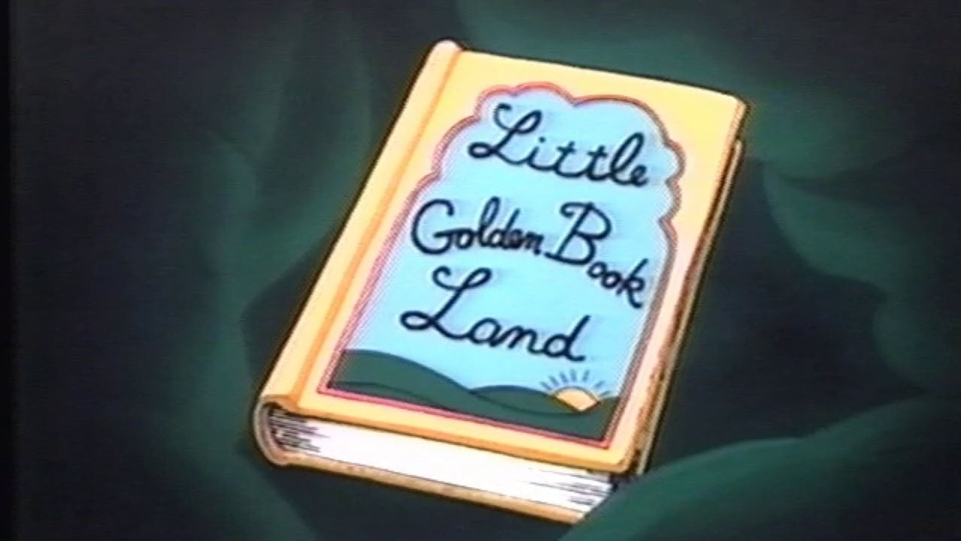 Little Golden Book Land background