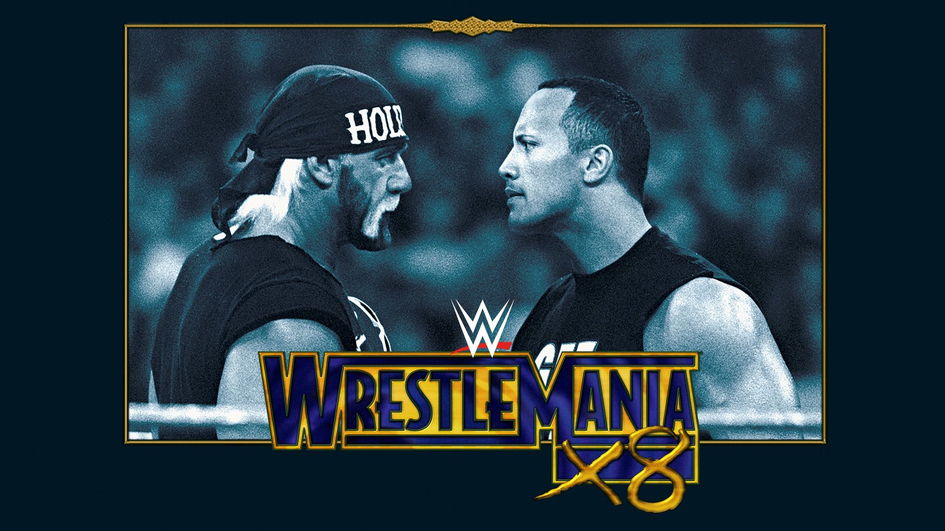 WrestleMania X8 background