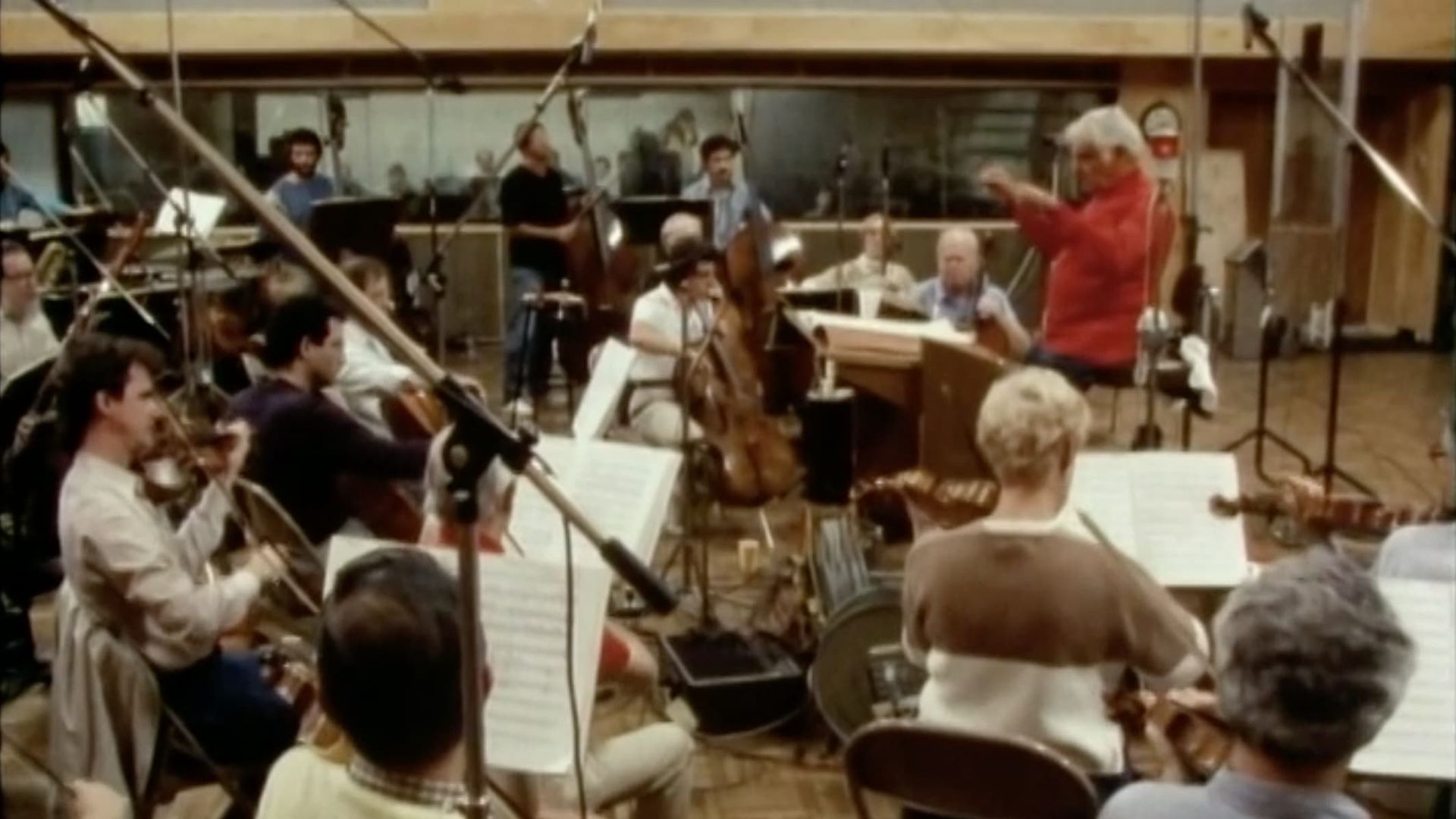 Leonard Bernstein Conducts West Side Story background