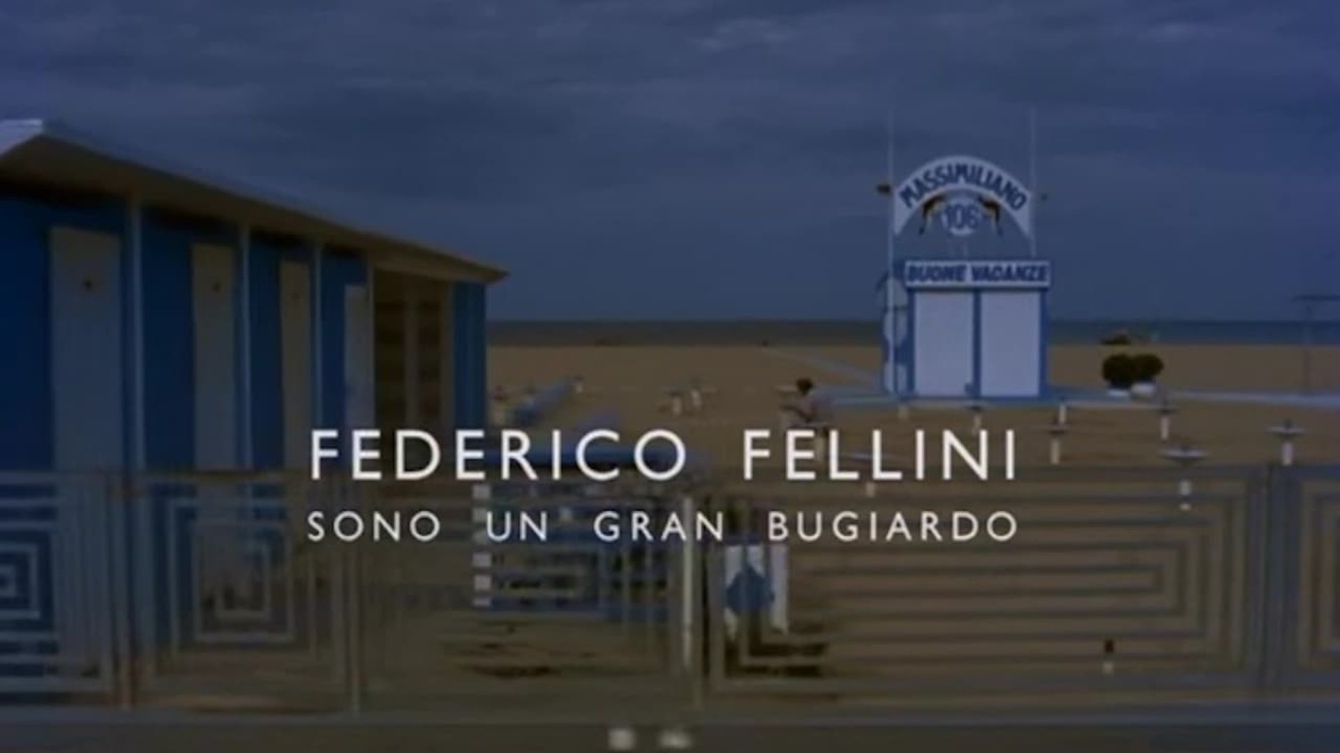 Fellini: I'm a Born Liar background