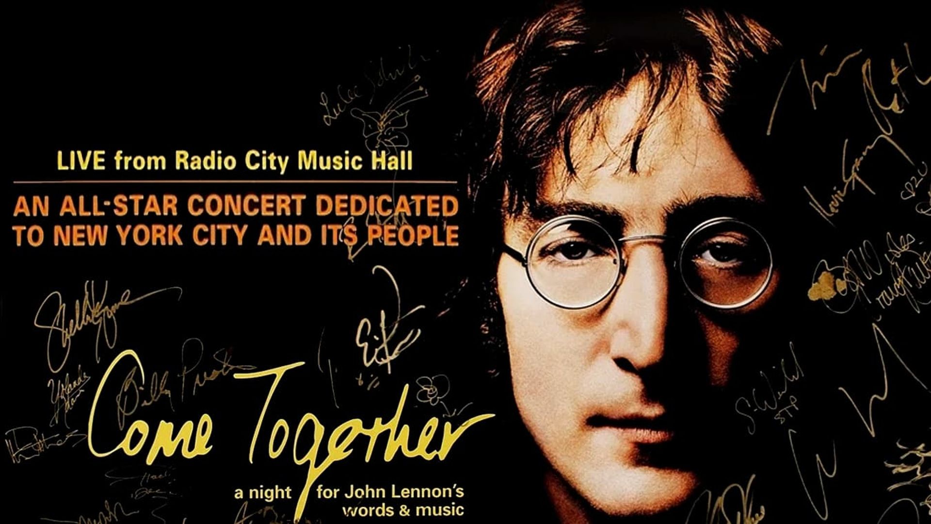 Come Together: A Night for John Lennon's Words and Music background