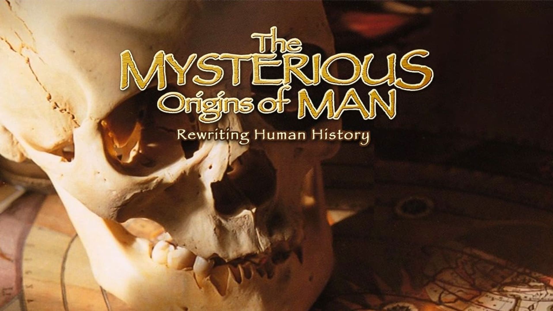 The Mysterious Origins of Man background