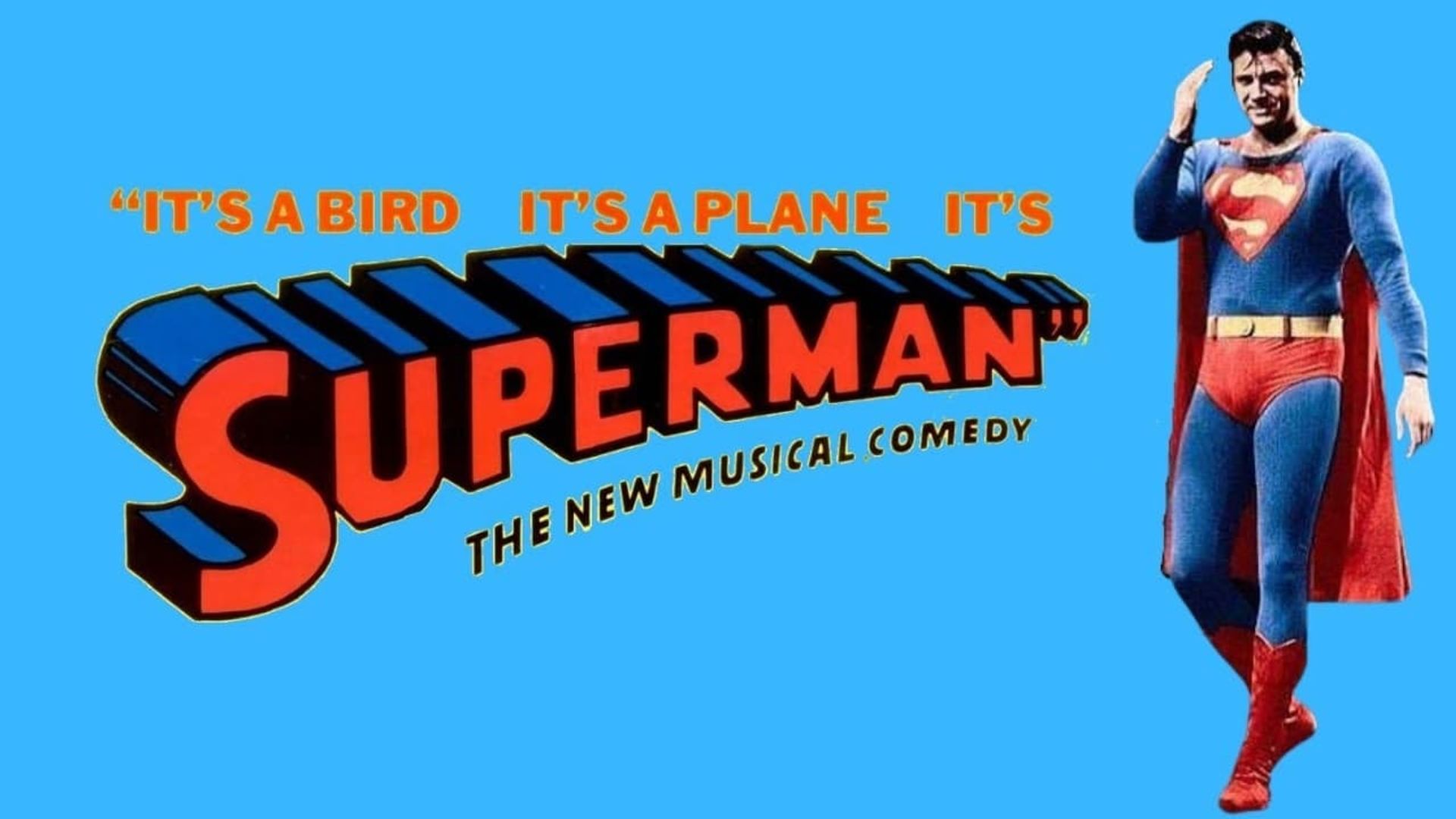 It's a Bird... It's a Plane... It's Superman! background