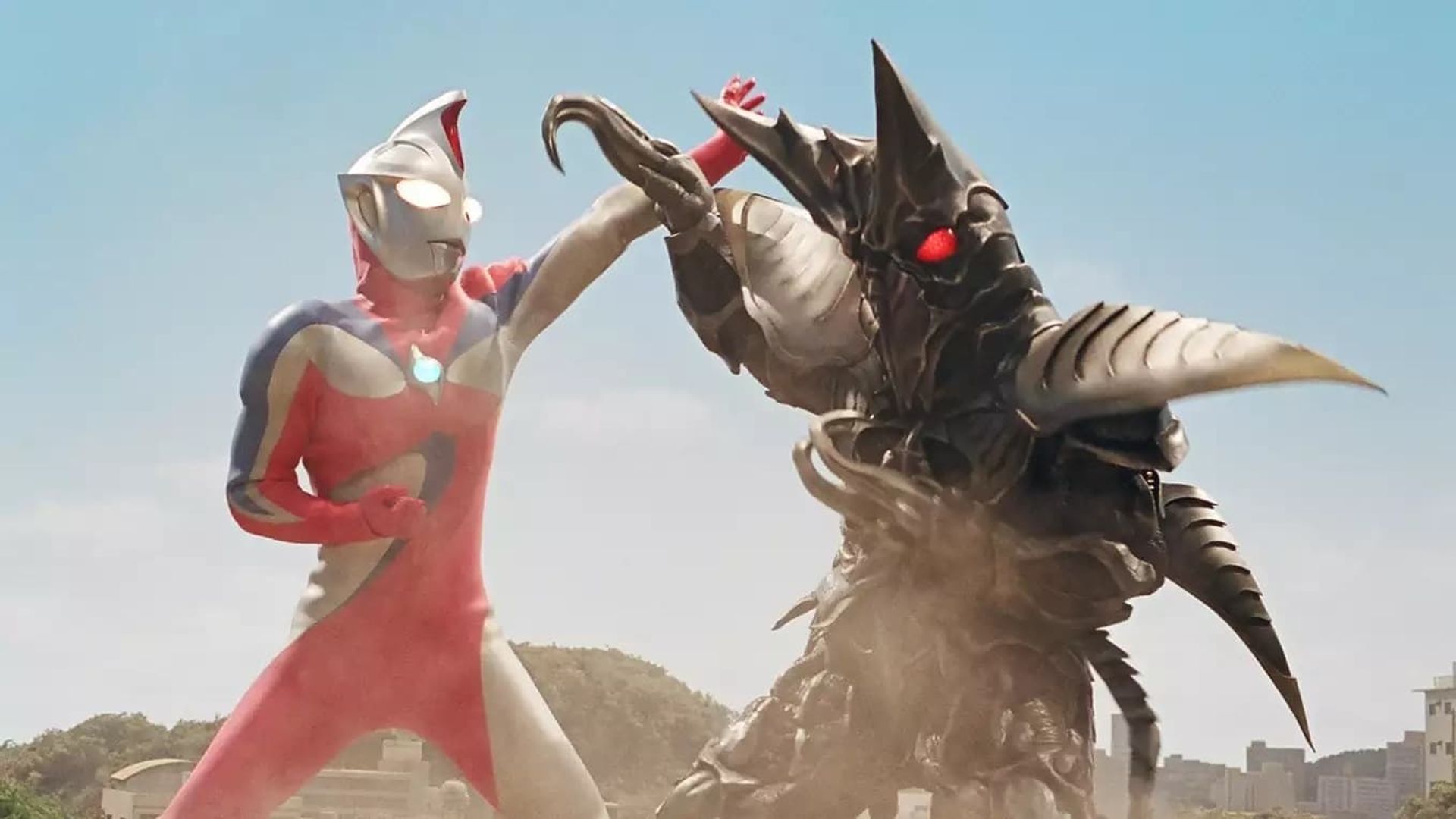Ultraman Cosmos: The First Contact background