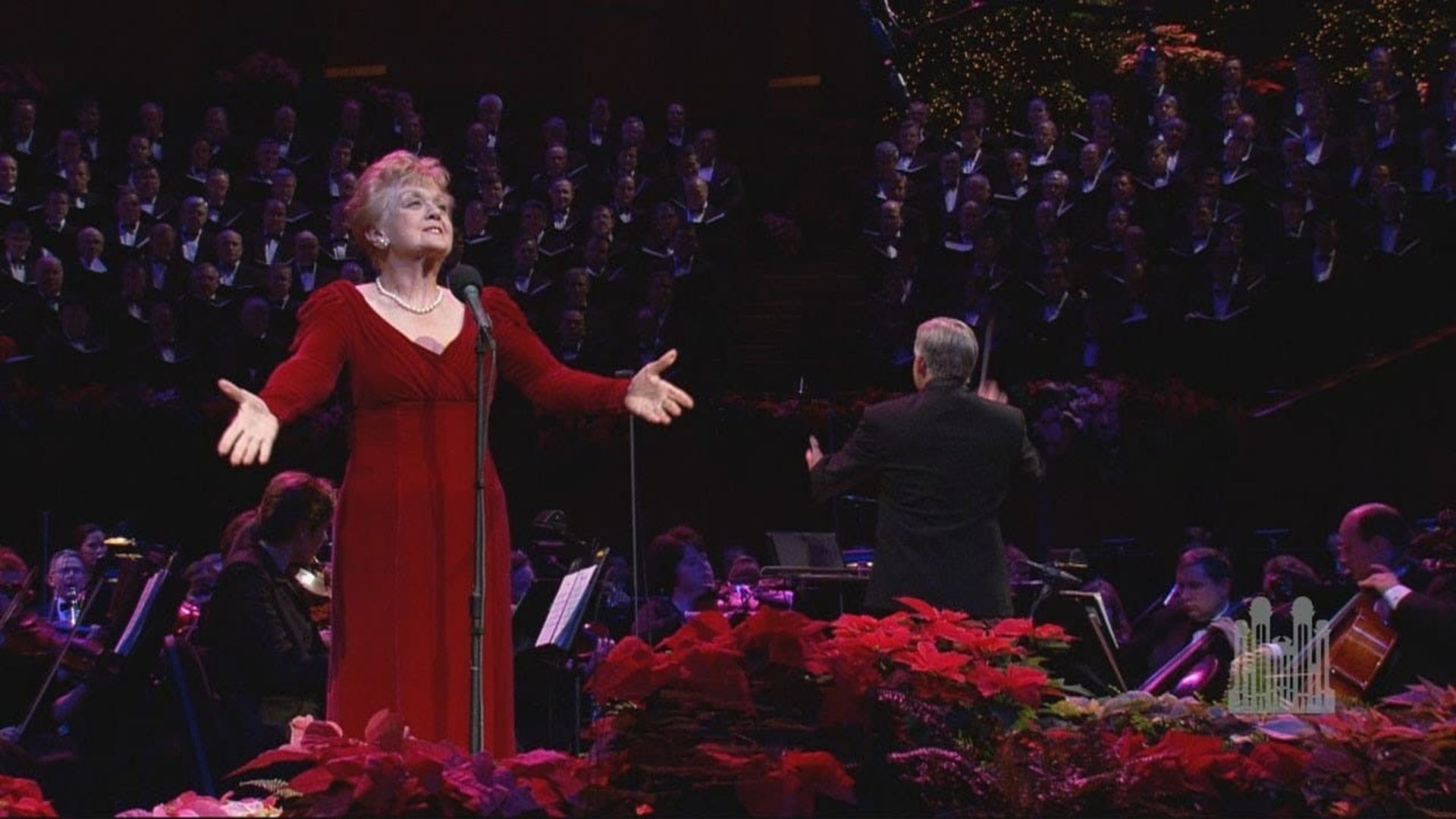 Mormon Tabernacle Choir Presents the Joy of Christmas with Angela Lansbury background