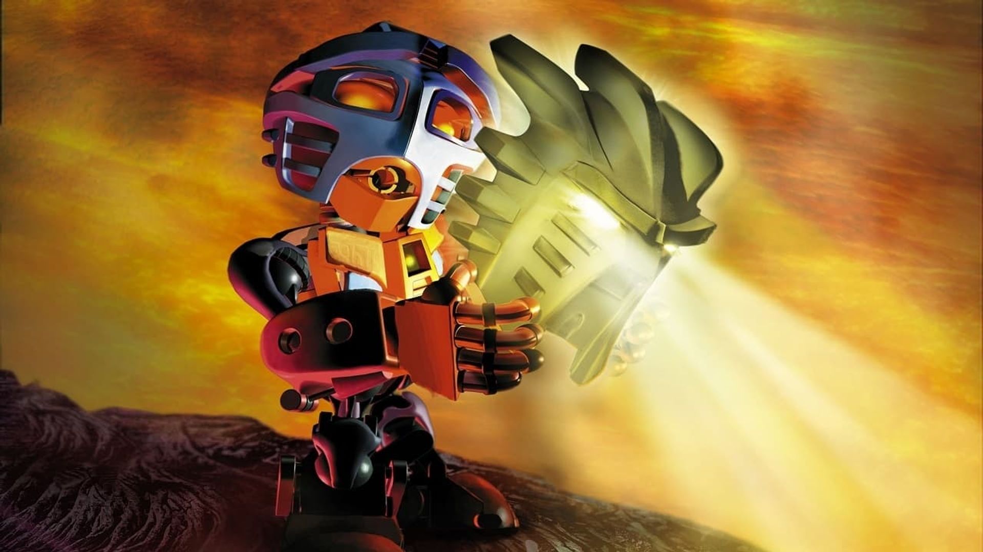 Bionicle: Mask of Light background