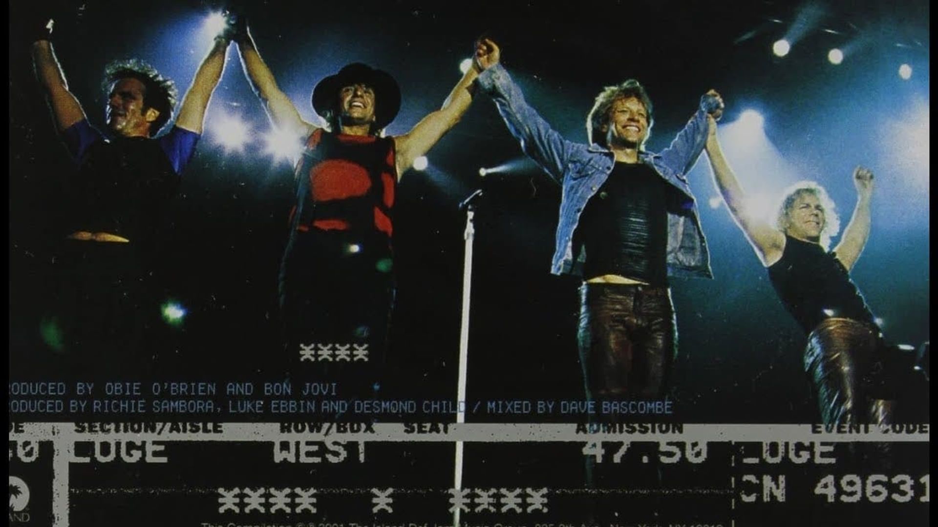 Bon Jovi: The Crush Tour background