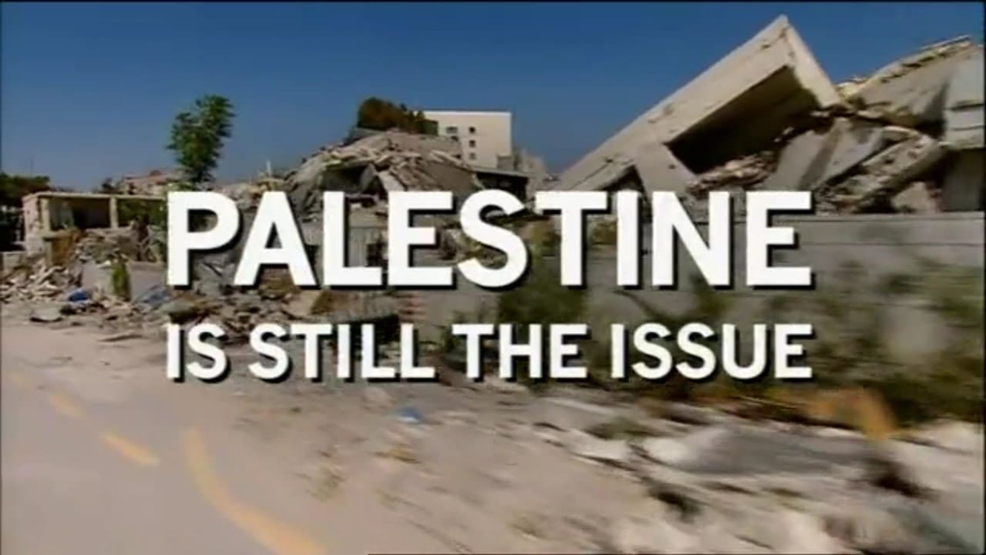 Palestine Is Still the Issue background