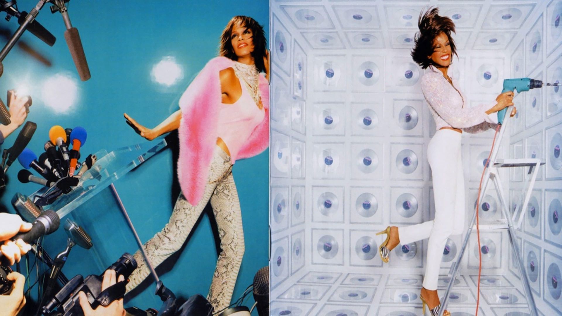 Whitney Houston: The Greatest Hits background
