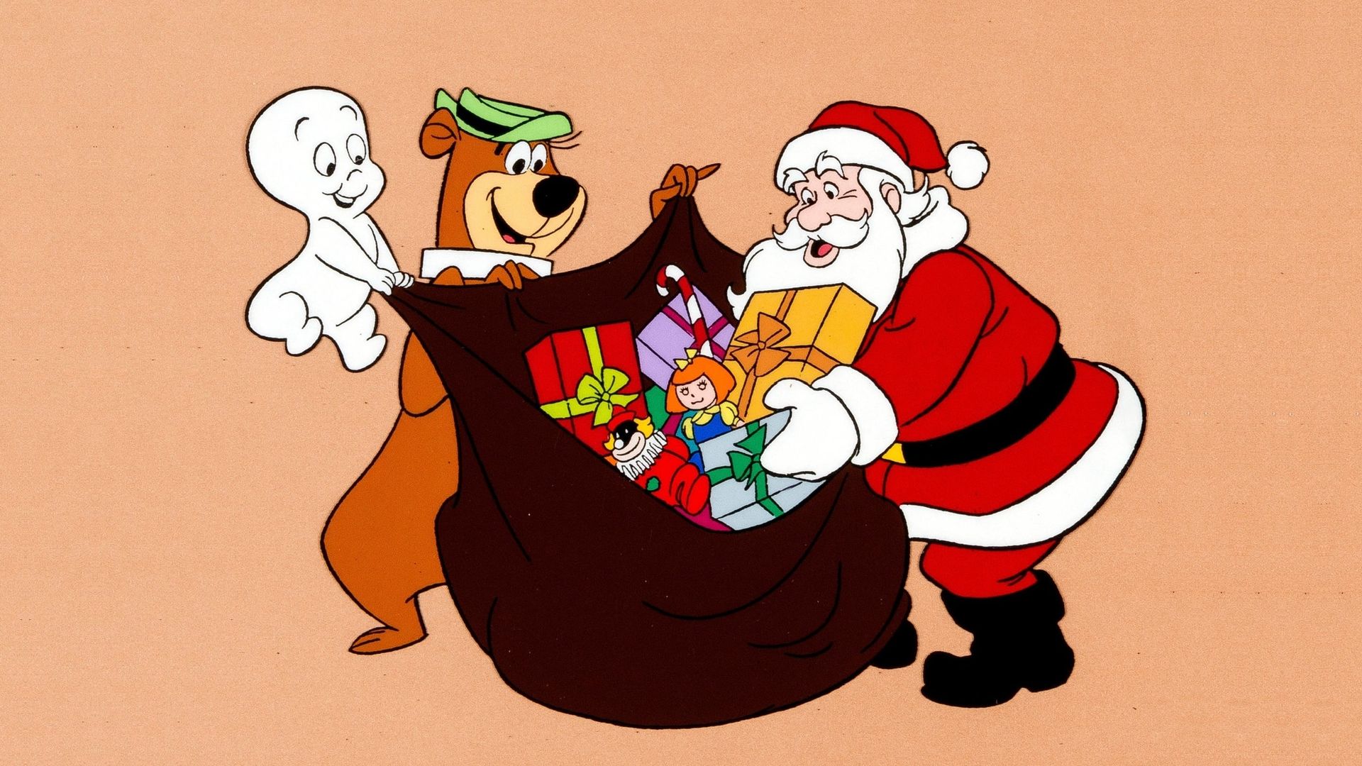 Casper's First Christmas background