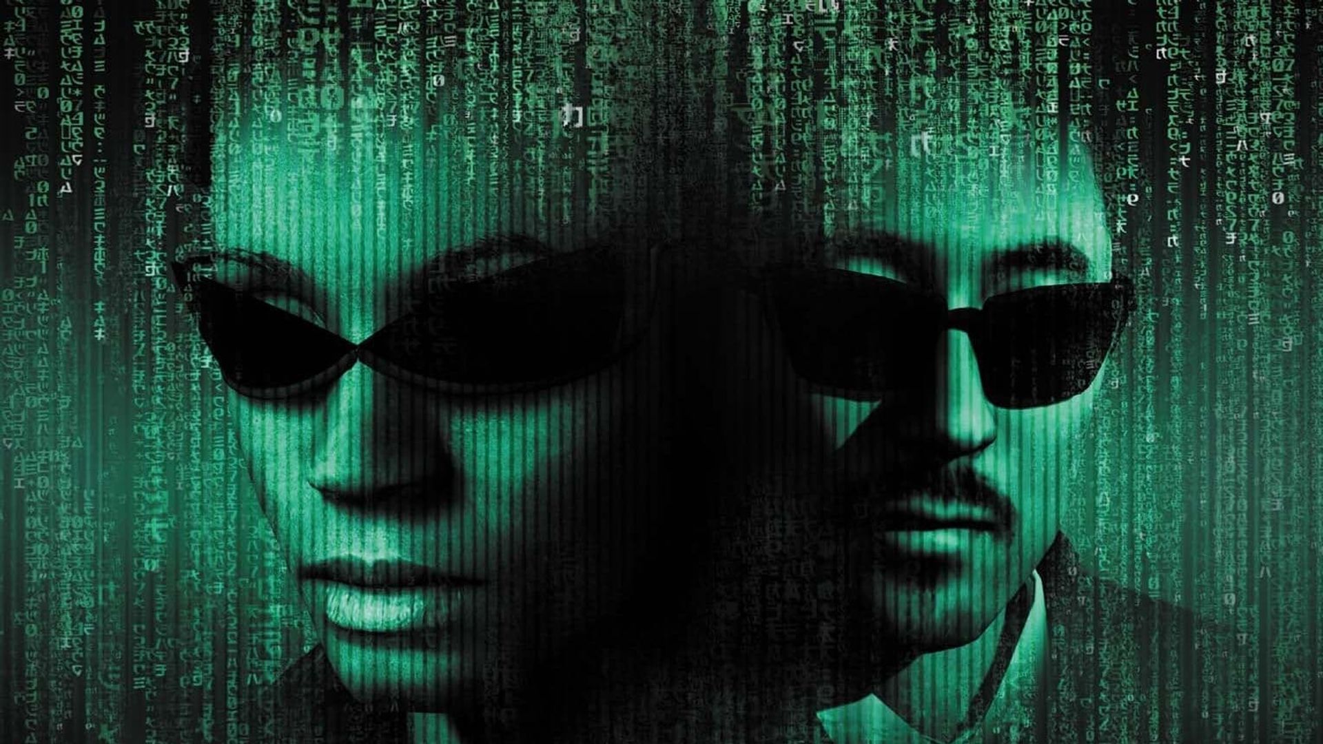 Making 'Enter the Matrix' background