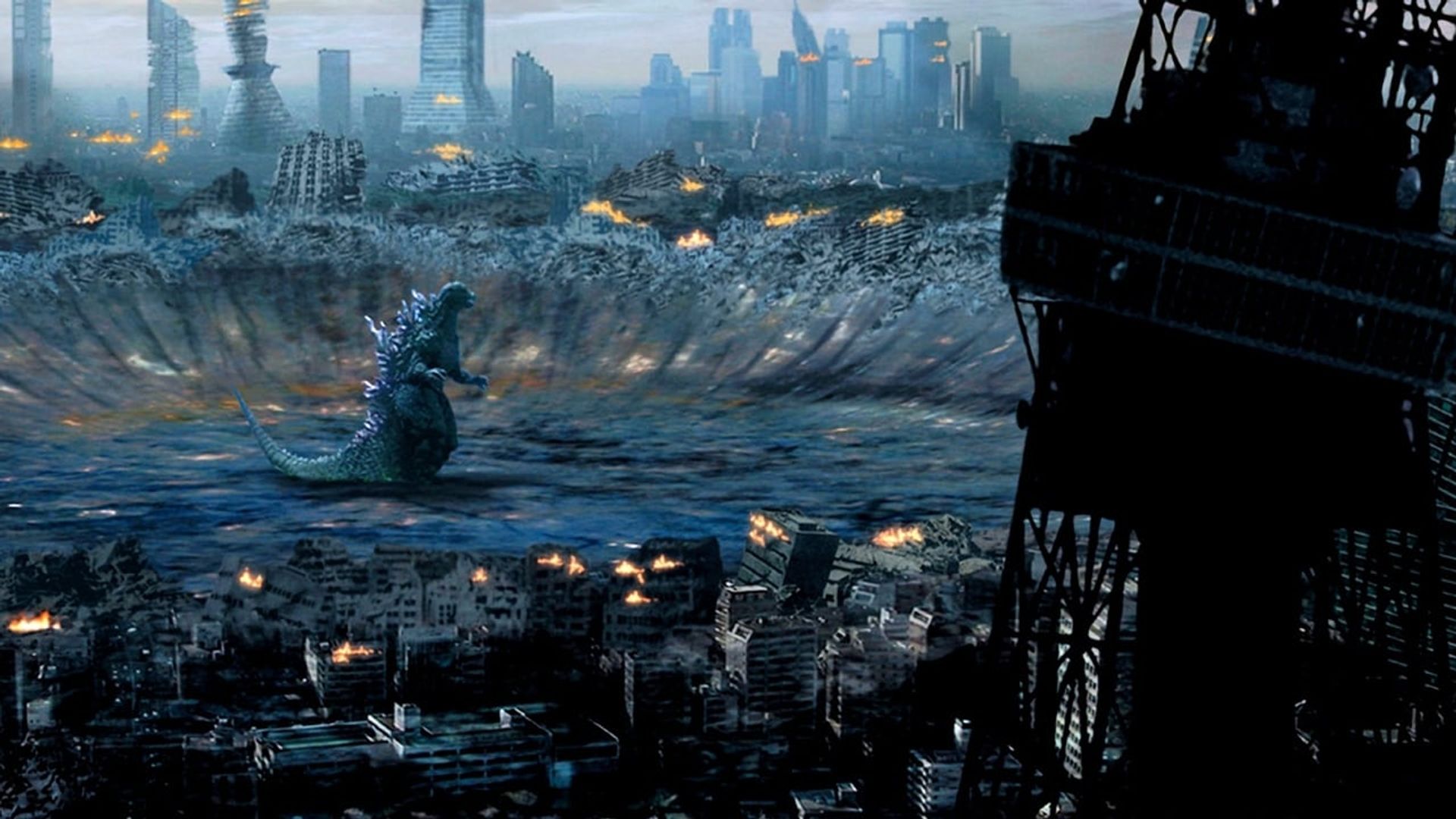 Godzilla: Final Wars background